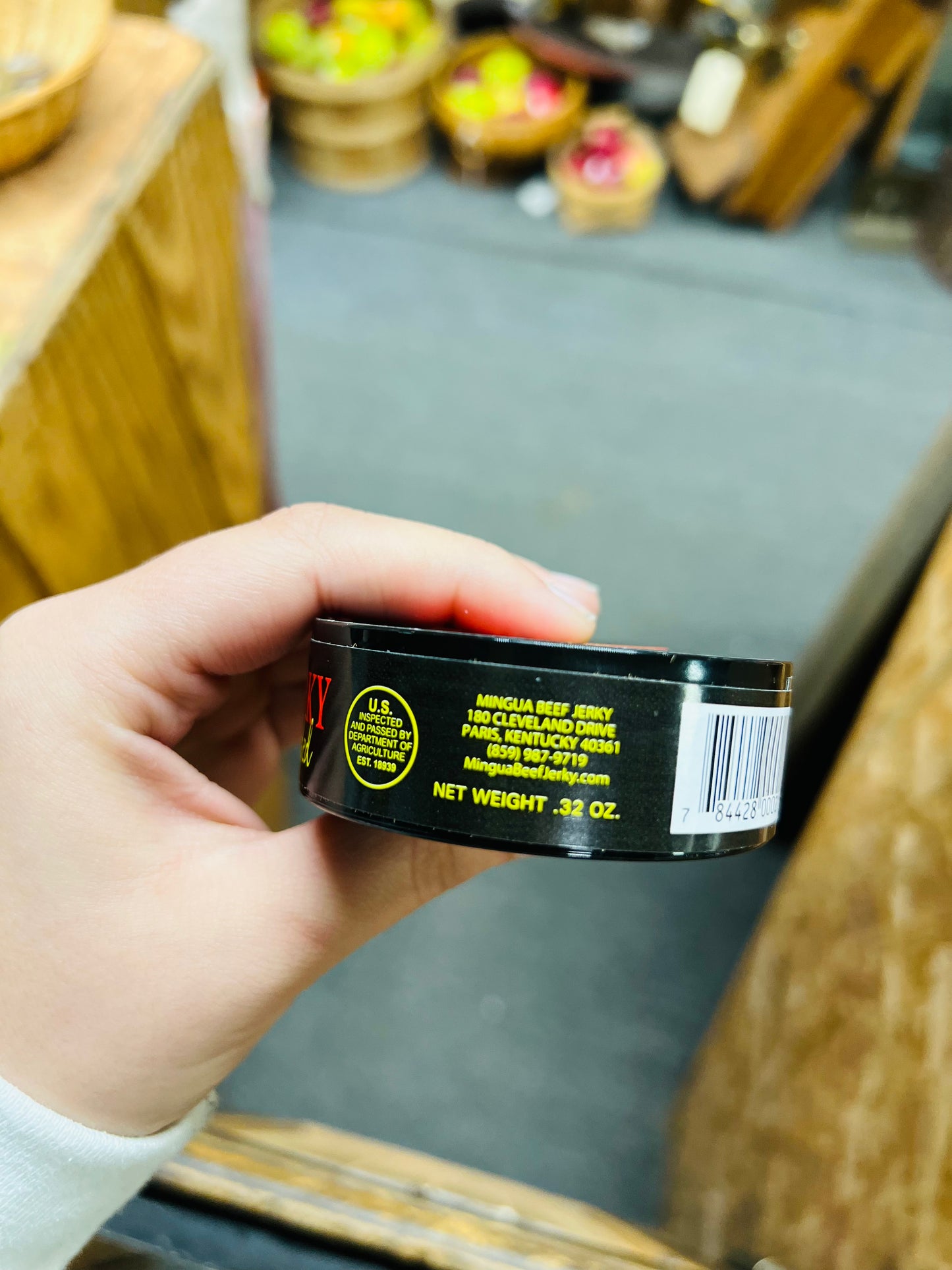 Mingua Beef Jerky Shredded Can
