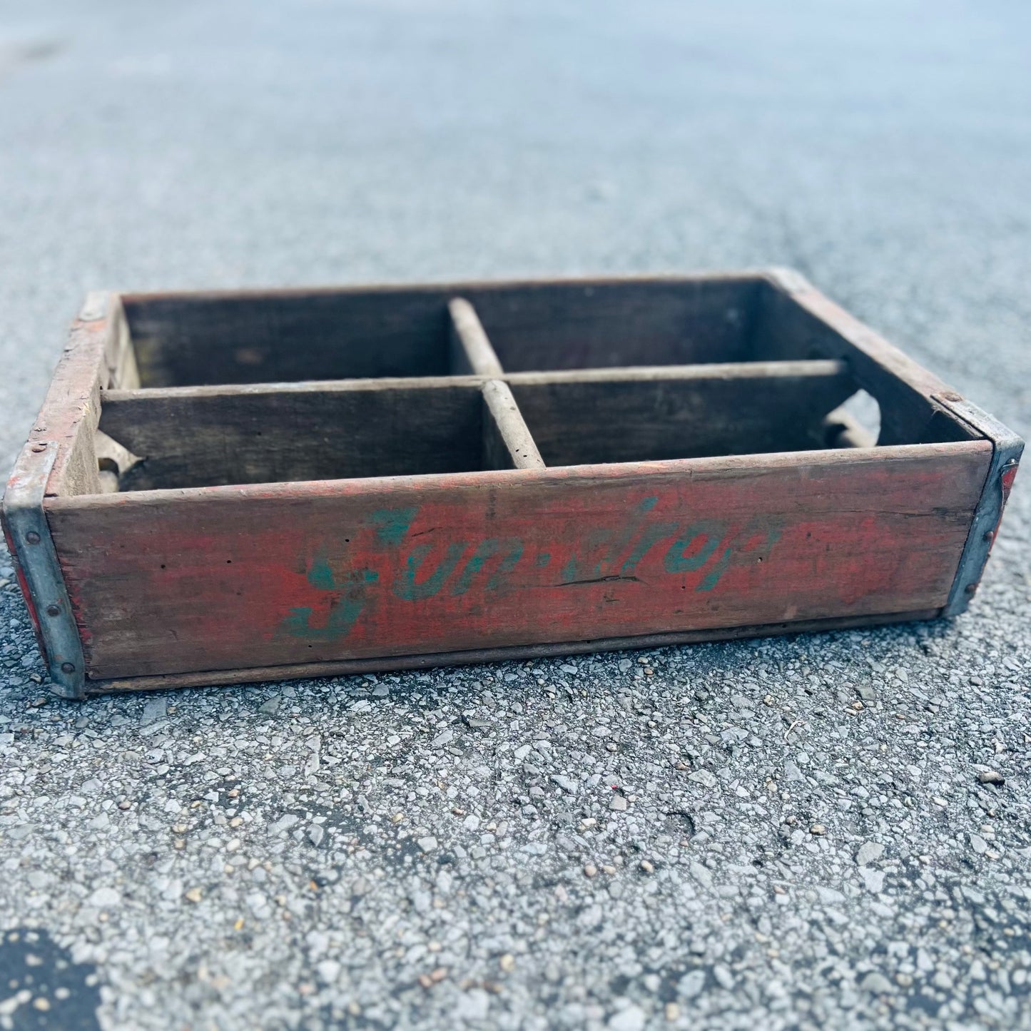 Sundrop Wood Crate