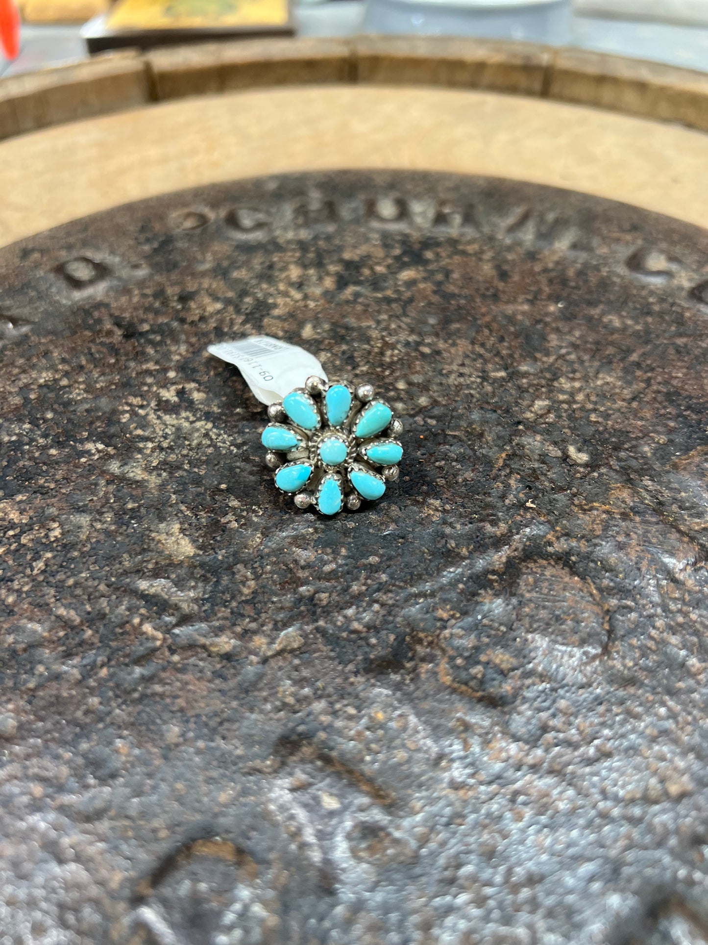 Turquoise Cluster Ring