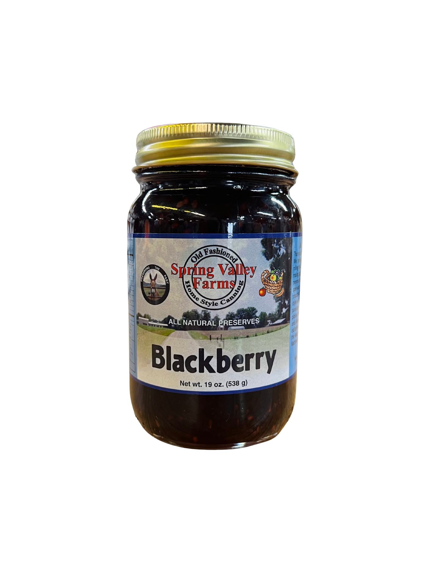 Spring Valley Farms Blackberry Preserves