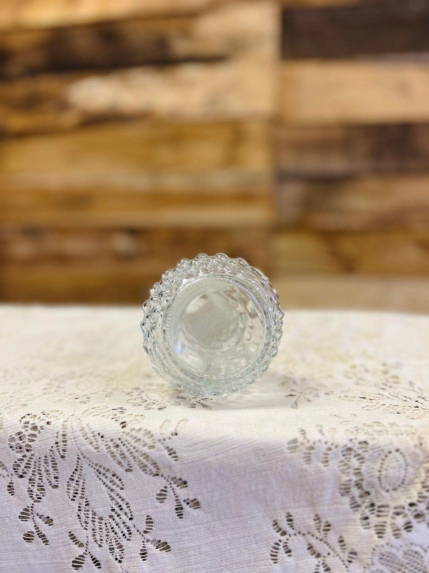 Vintage E.O. Brody Co. Hobnail Glass Vase