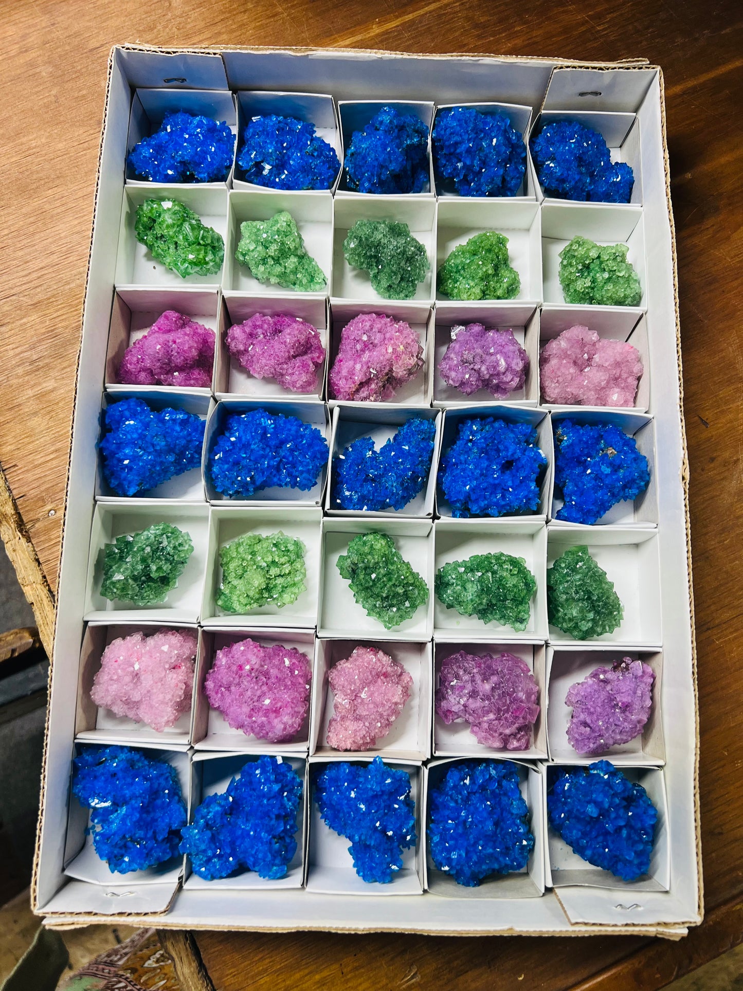 Laboratory Crystals