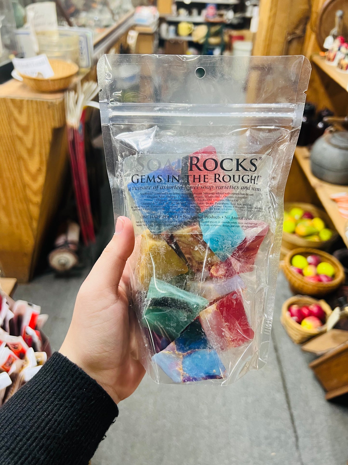 SoapRocks Gems In The Rough Assorted 8oz Bag