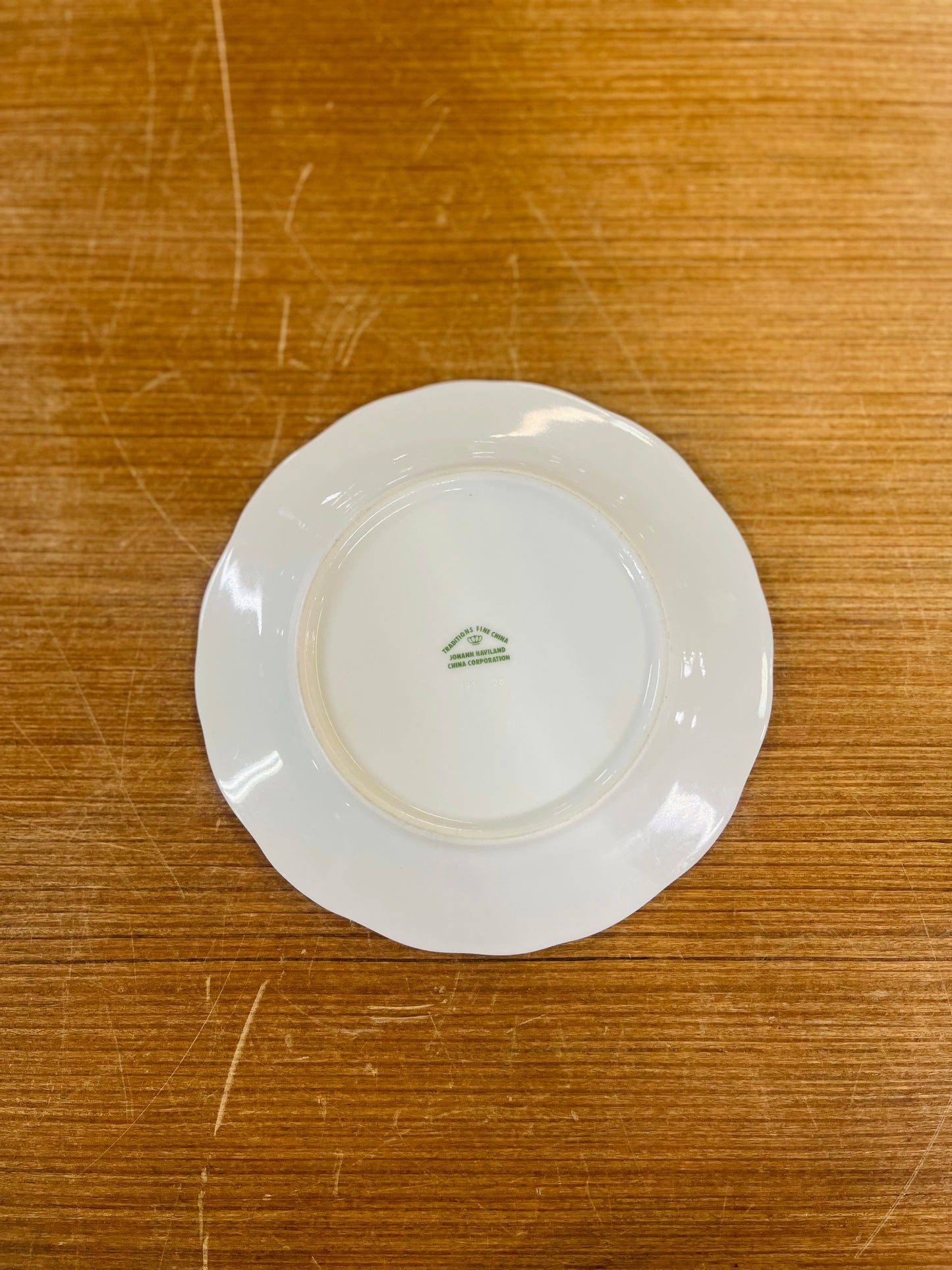 Vintage Johann Haviland Fine China Set With Moss Rose Print