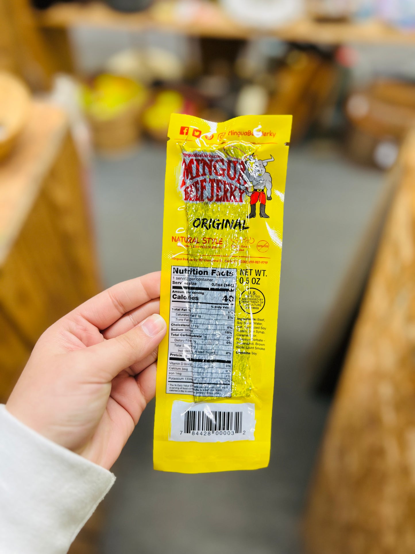 Mingua Beef Jerky Strip