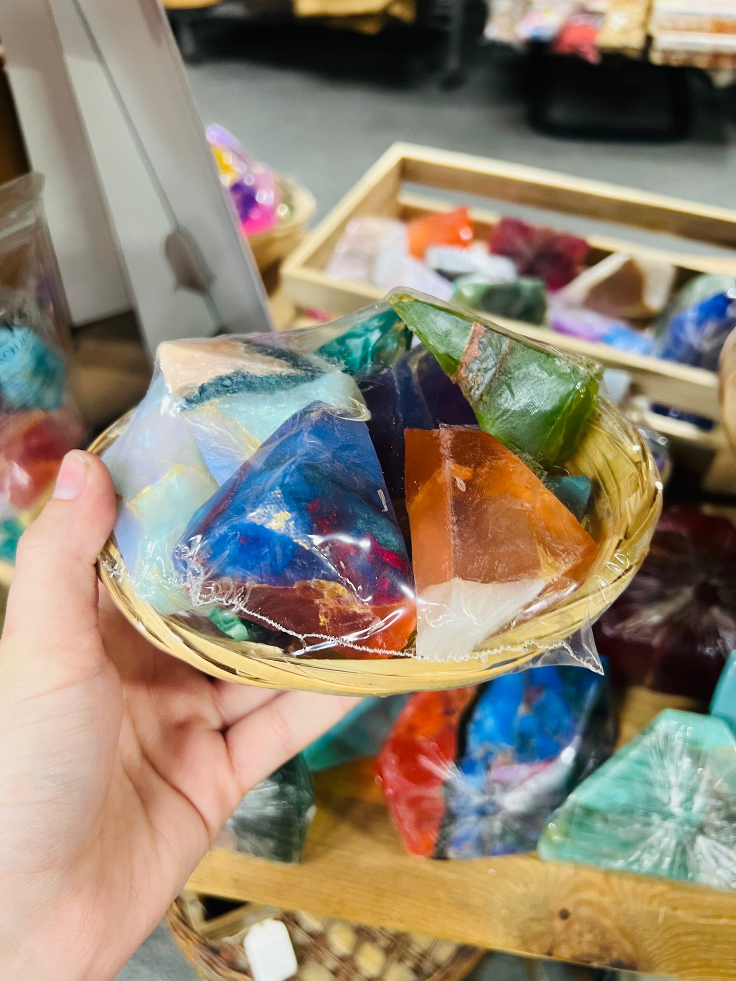 SoapRocks Gems in the Rough 12oz Basket