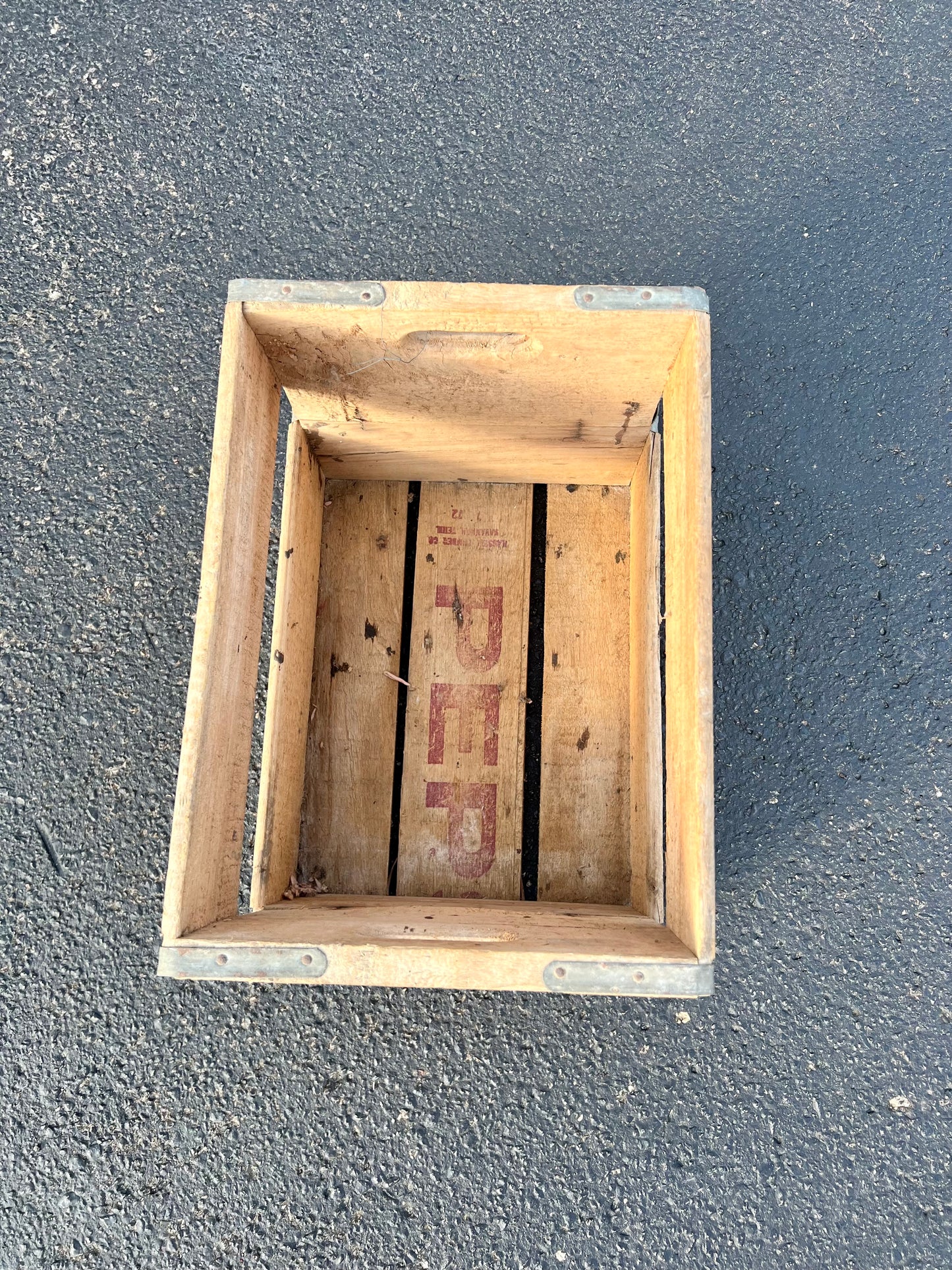 Vintage Pepsi Cola Wood Crate - Large!