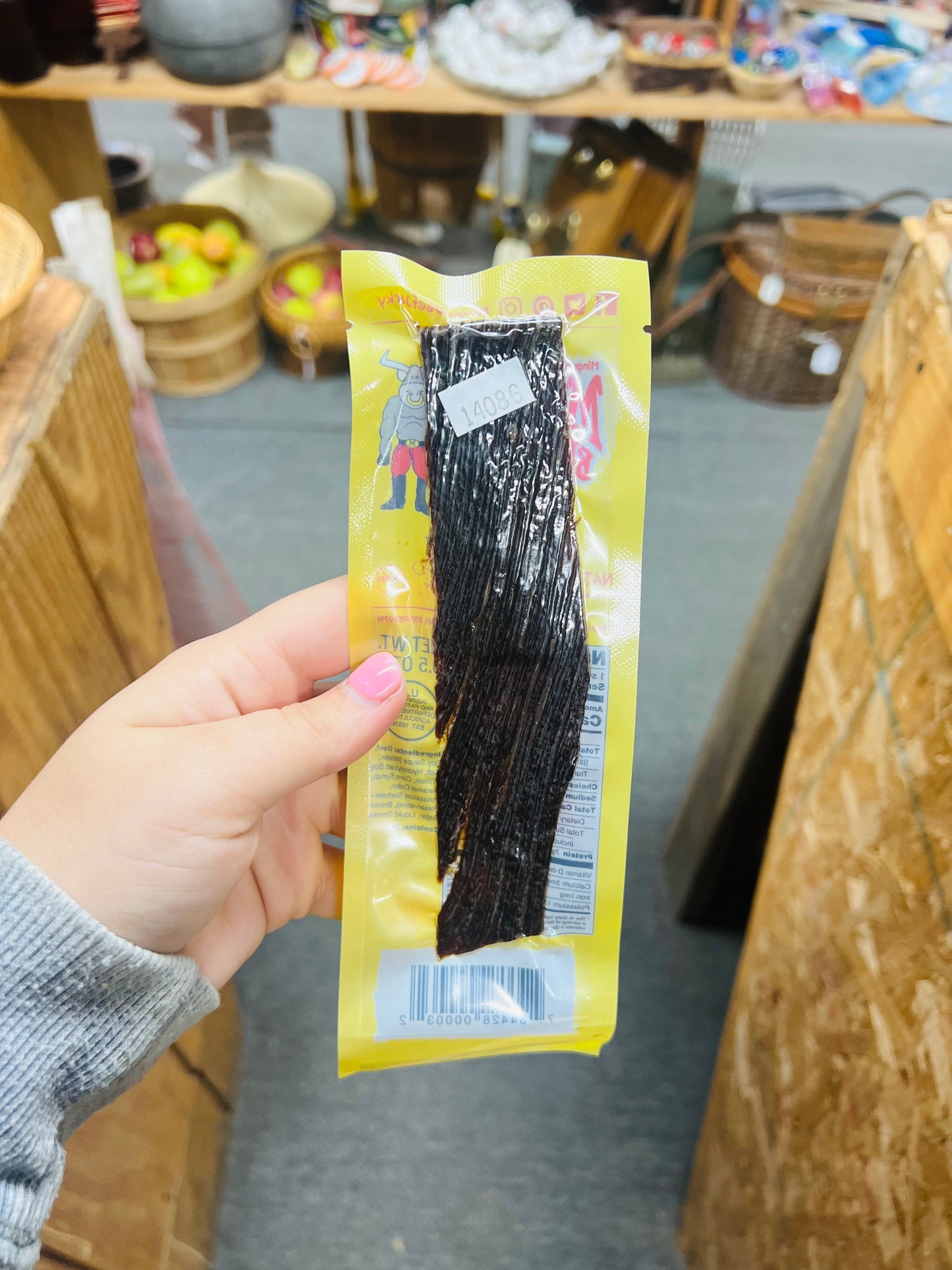 Mingua Beef Jerky Box of Strips - 32 Count