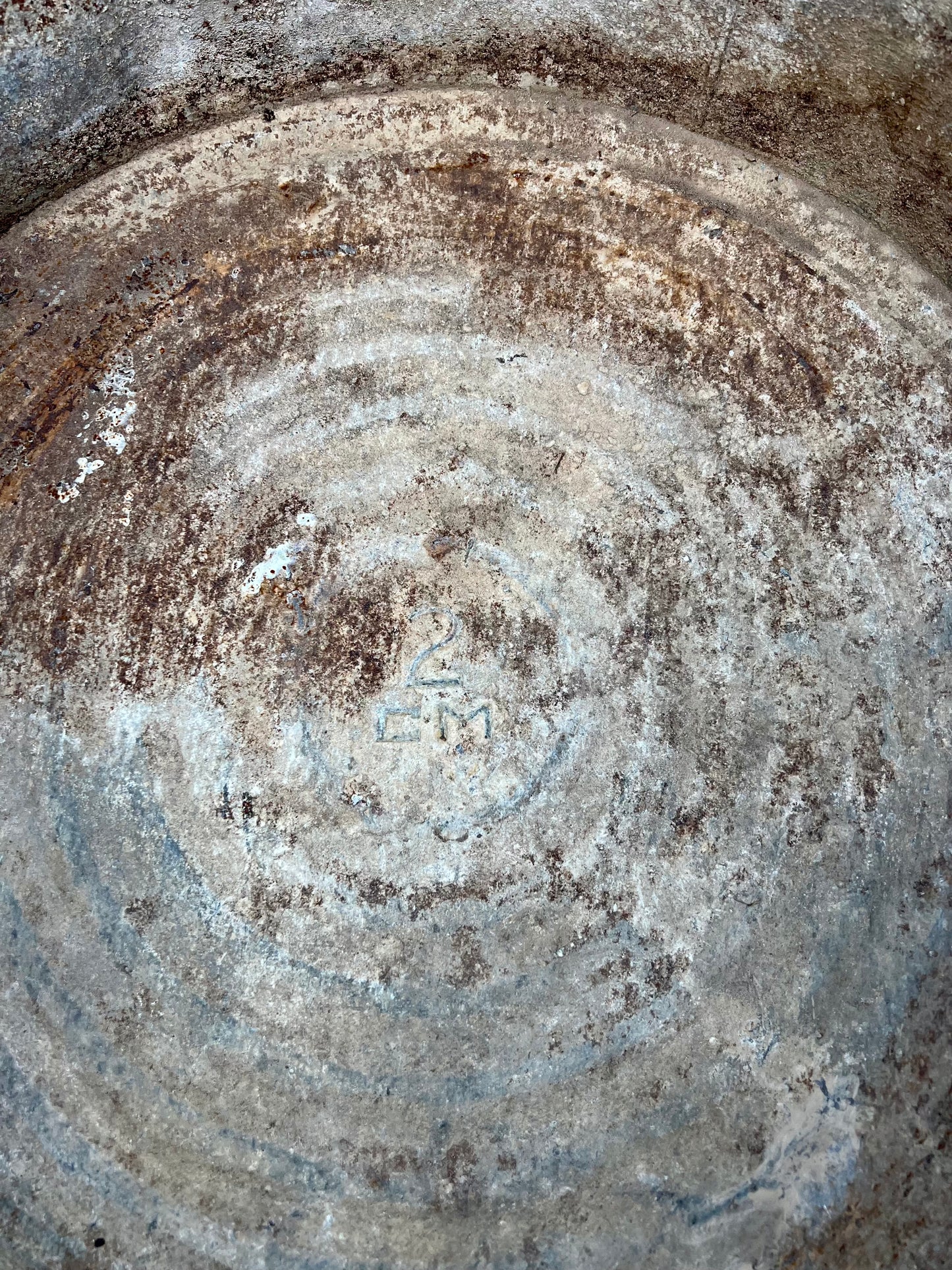 Vintage Galvanized Wash Tub 21"