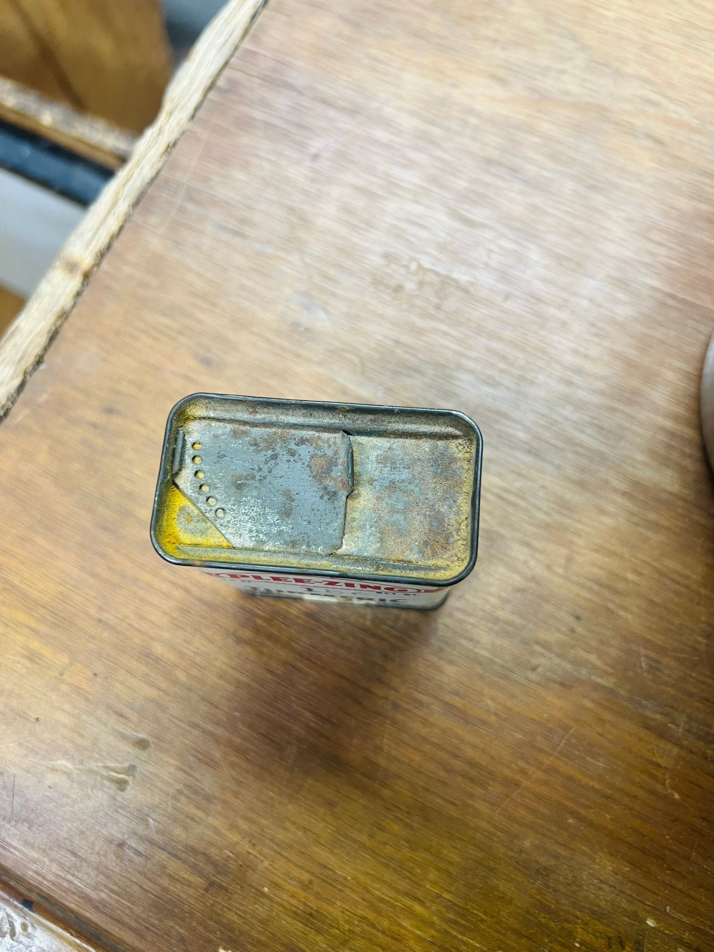 Old Metal PLEE-ZING Turmeric Can