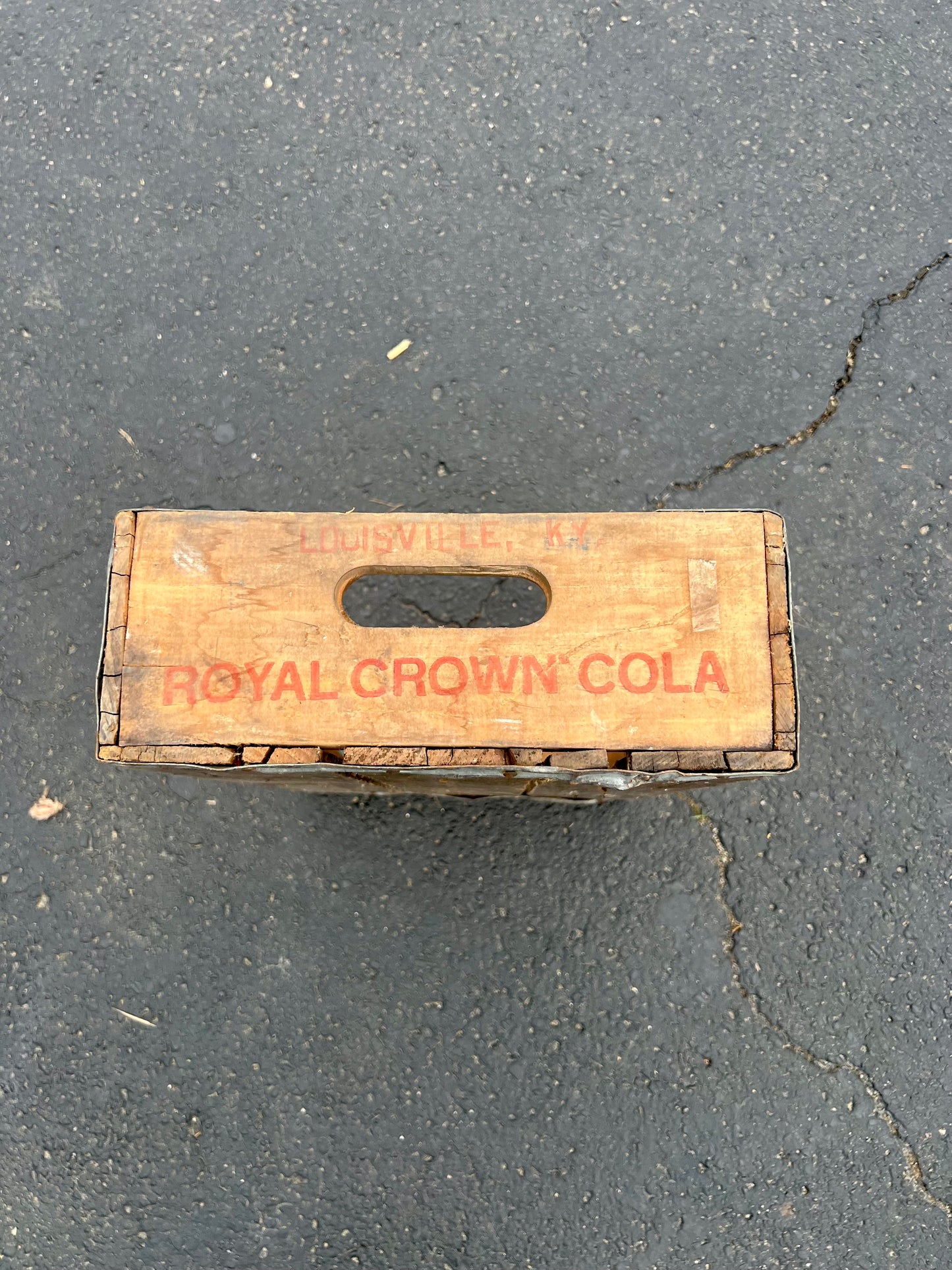 Vintage RC Cola Louisville, Ky Wood Crate