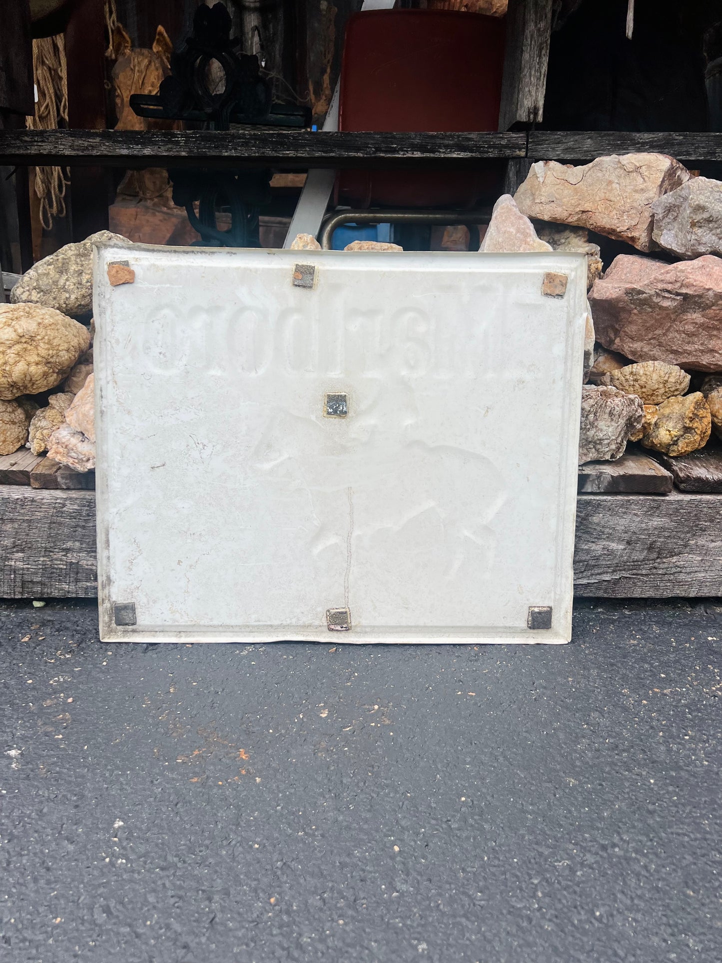 Vintage Marlboro Man Advertising Sign