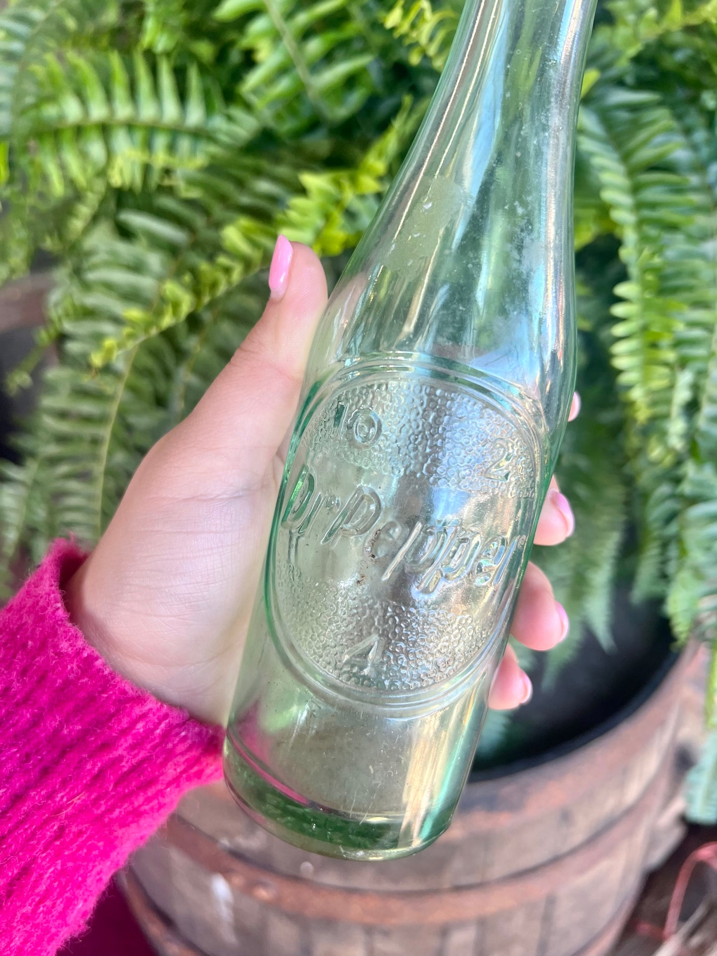 Dr Pepper 10 2 4 Green Glass Bottle