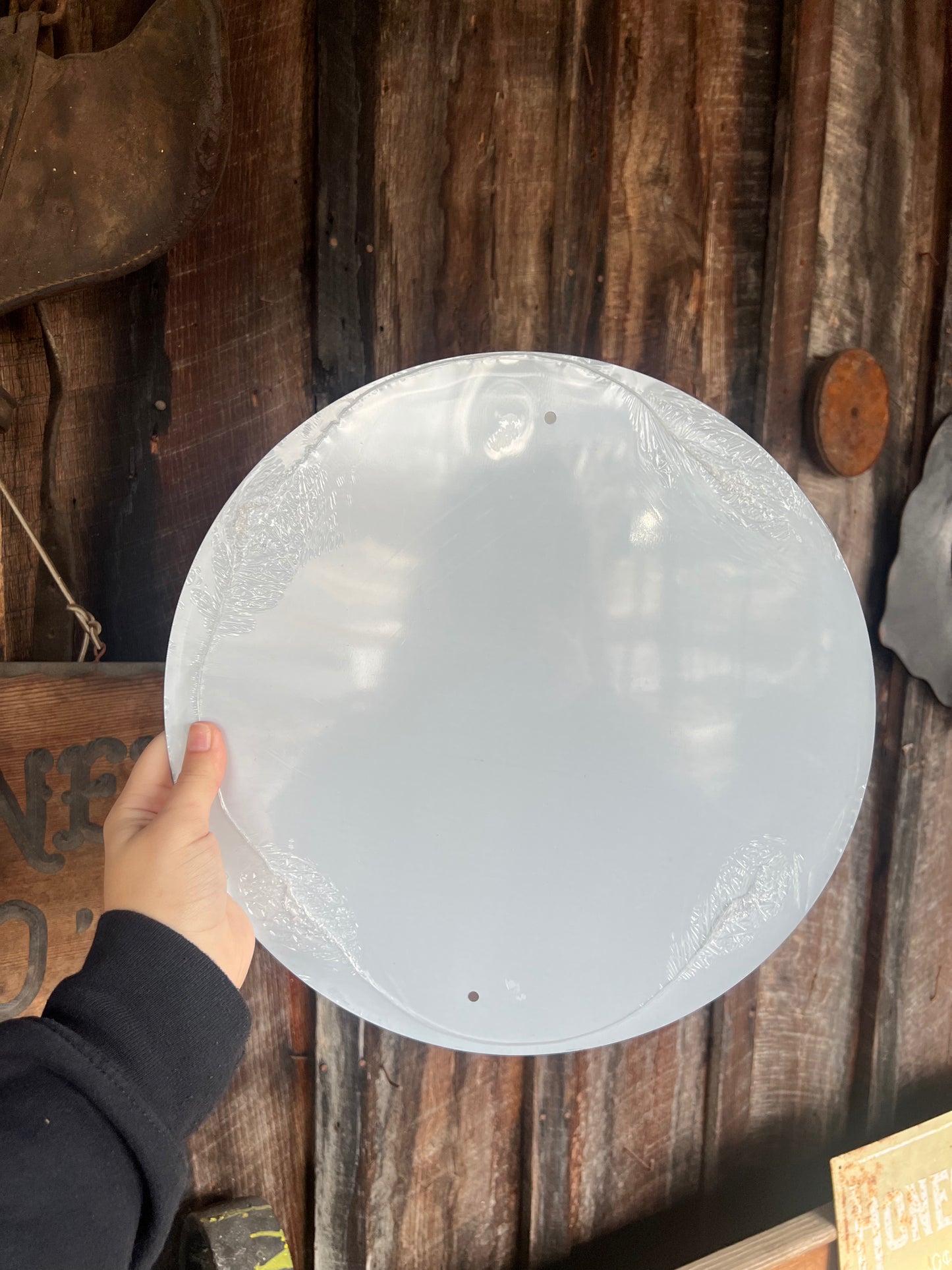 Mountain Dew Bottle Round Sign 12"
