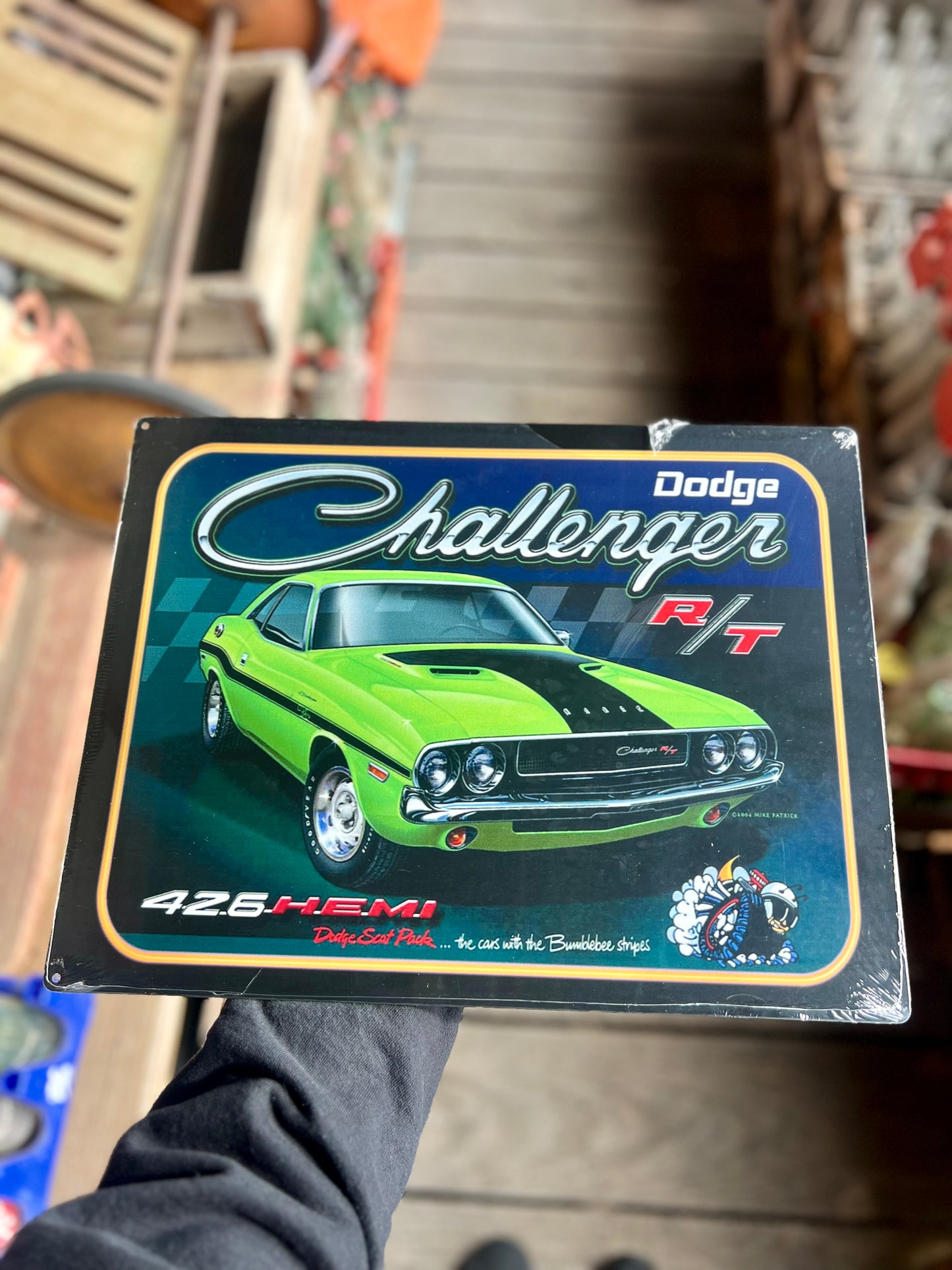 Dodge Challenger R/T Metal Sign