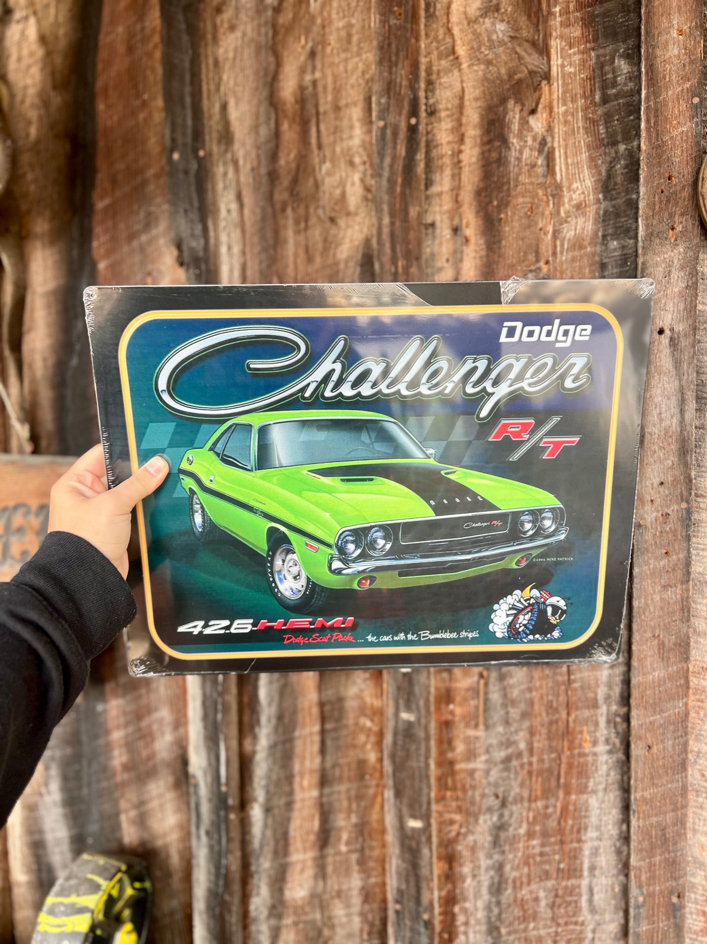Dodge Challenger R/T Metal Sign
