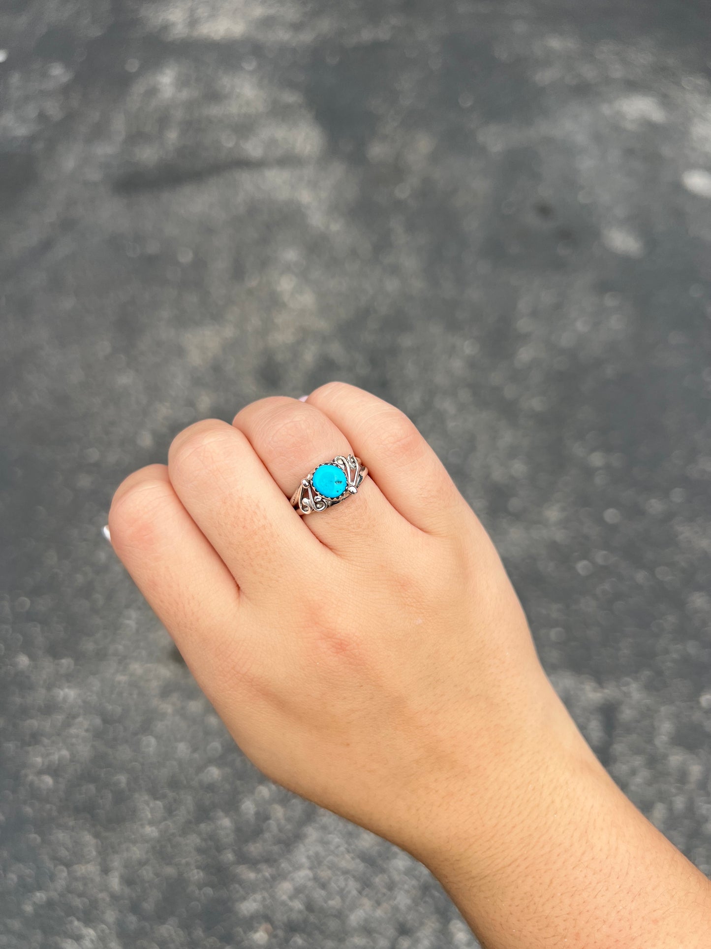 The Kassidy Kingman Turquoise Sterling Silver Ring