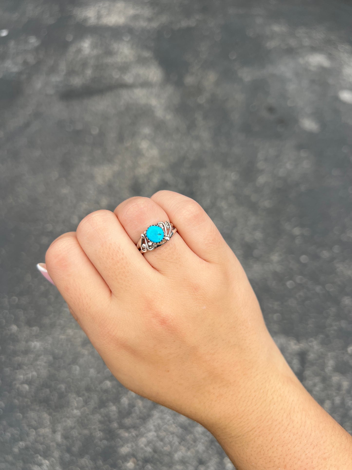 The Kassidy Kingman Turquoise Sterling Silver Ring