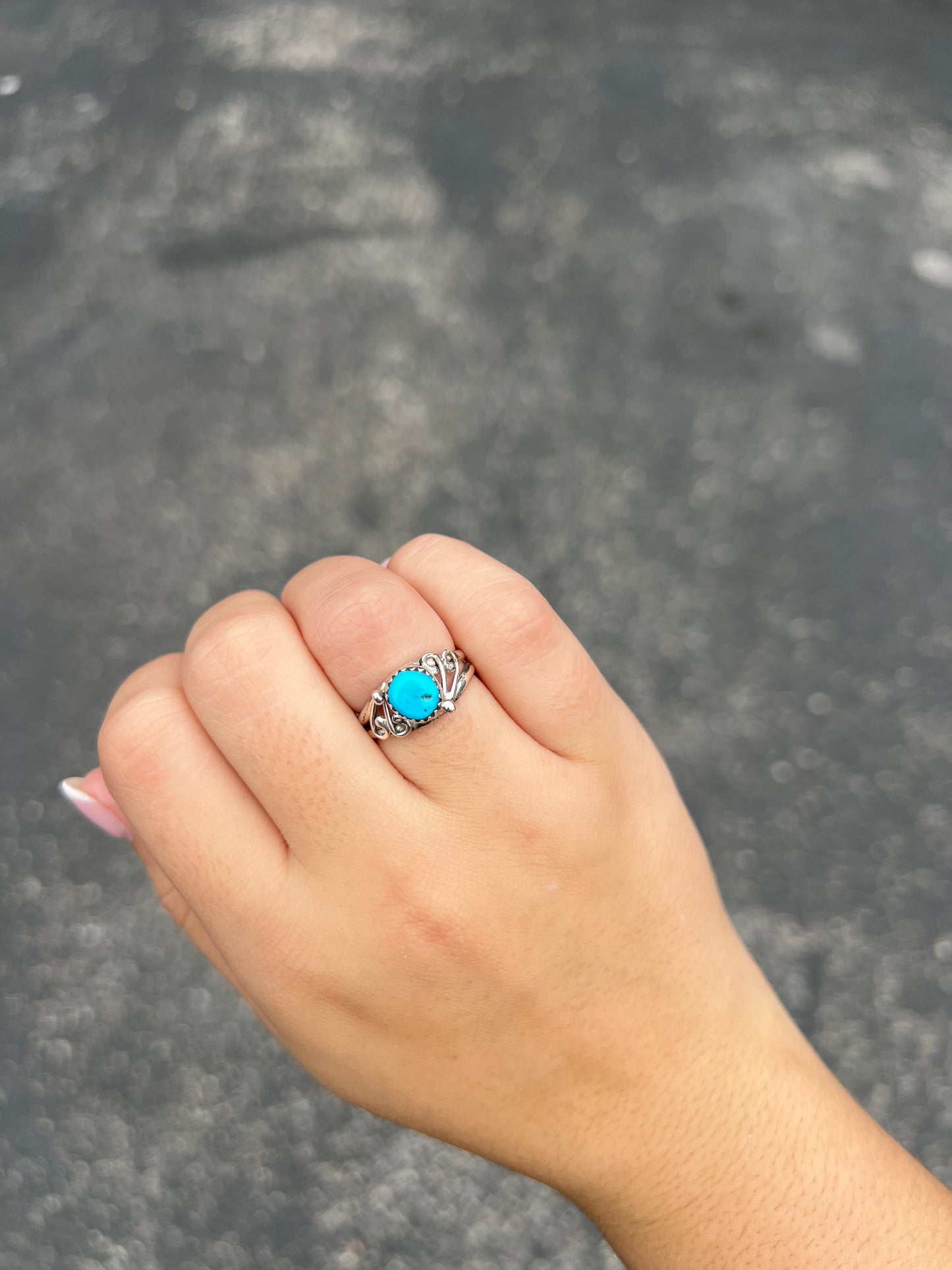 The Kassidy Kingman Turquoise Sterling Silver Ring