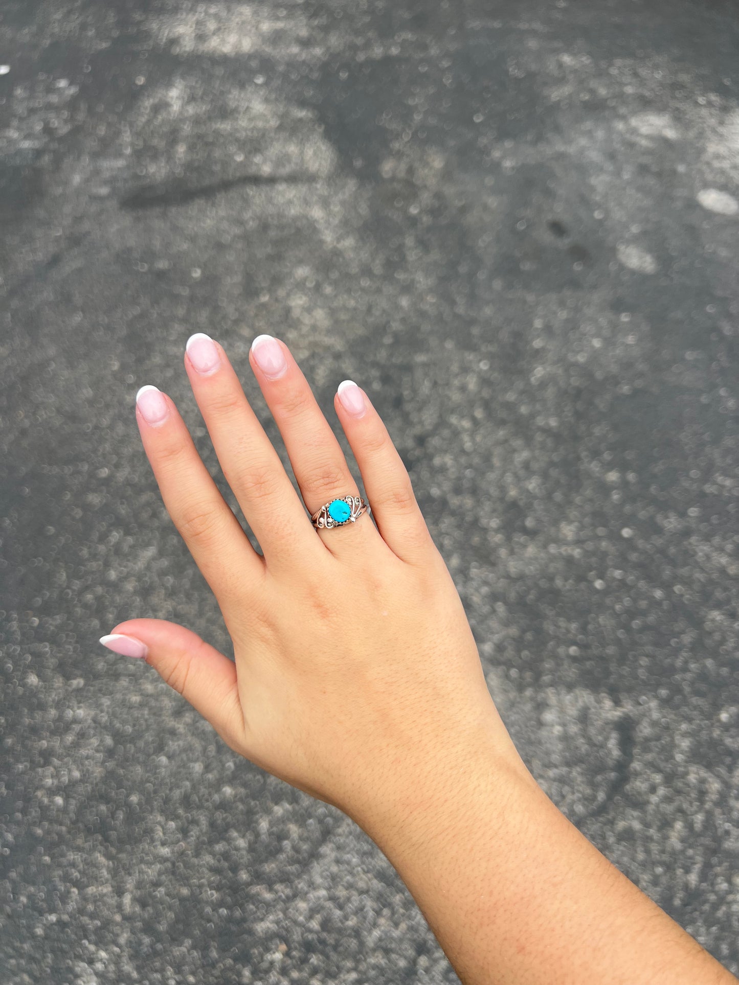 The Kassidy Kingman Turquoise Sterling Silver Ring