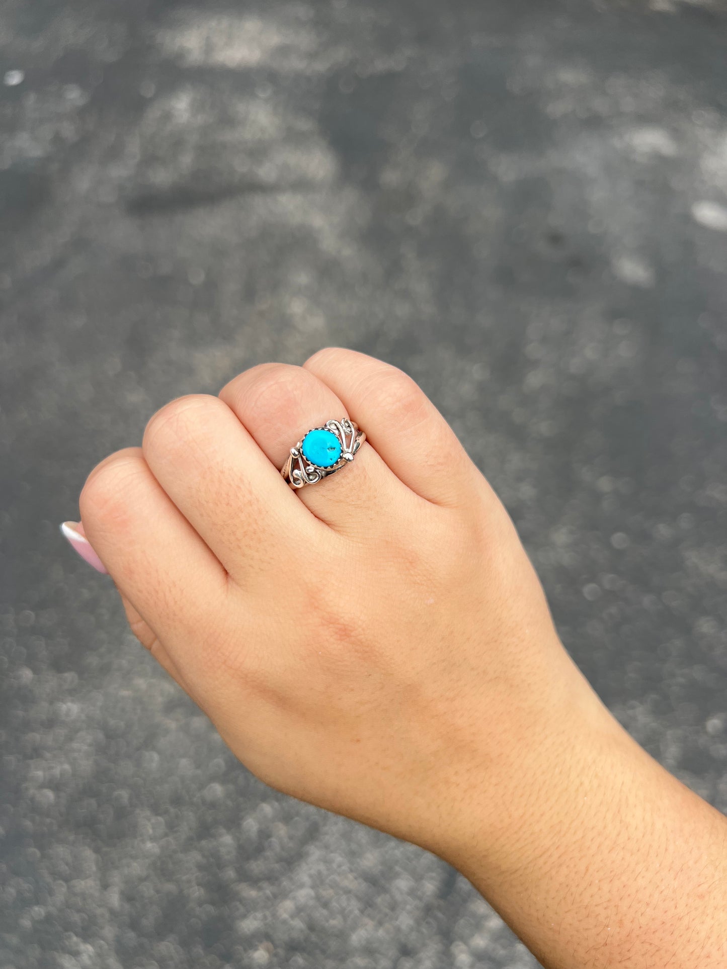 The Kassidy Kingman Turquoise Sterling Silver Ring