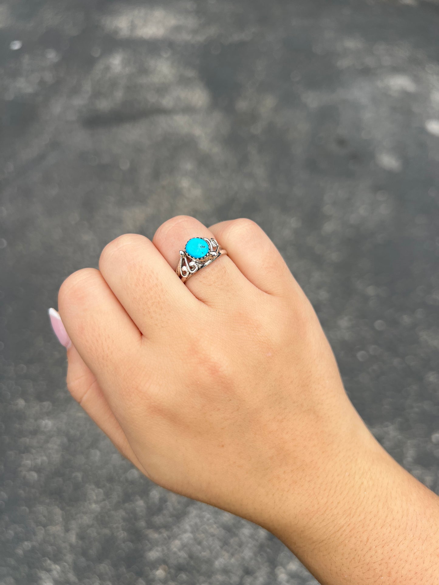 The Kassidy Kingman Turquoise Sterling Silver Ring