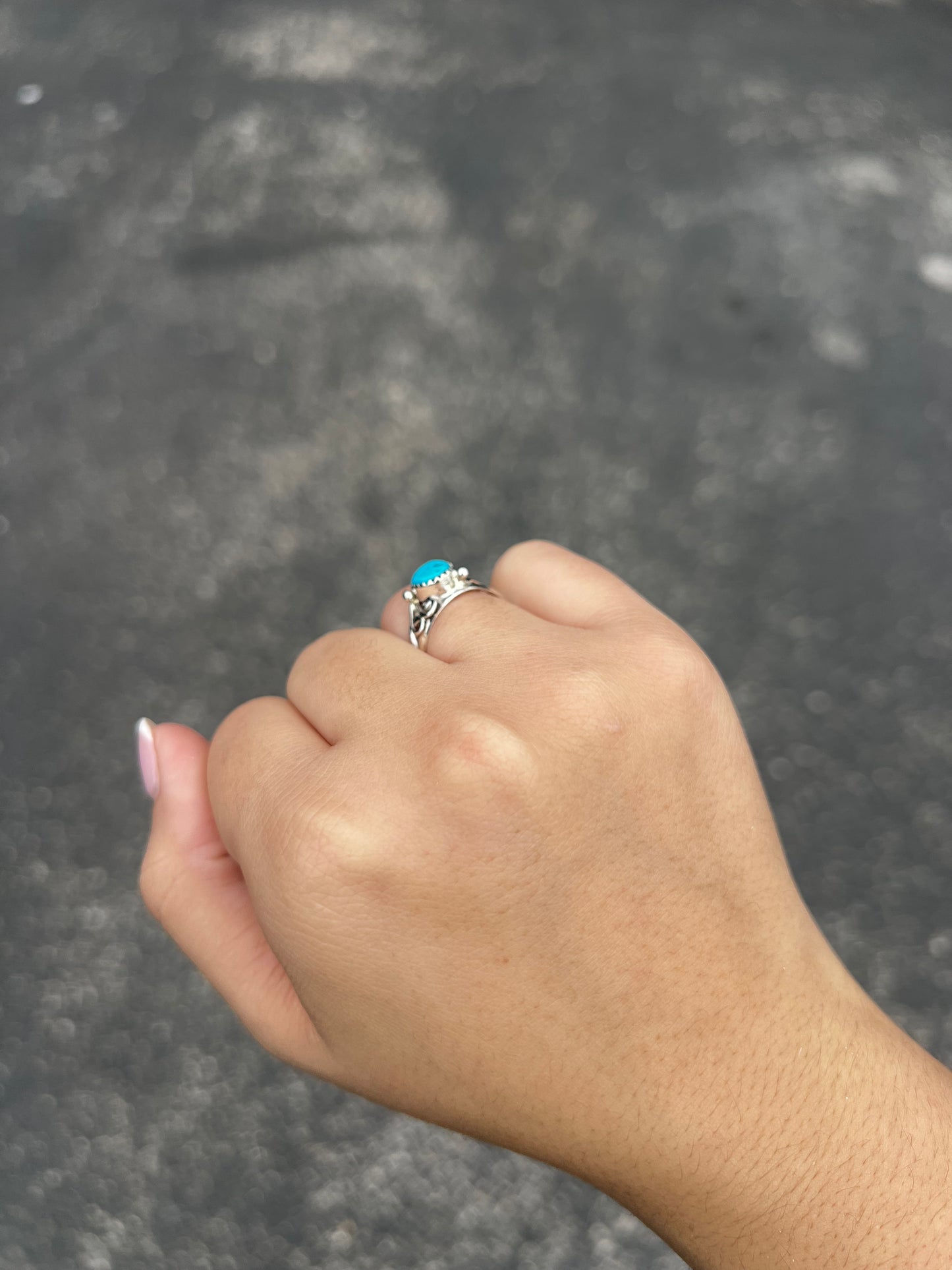 The Kassidy Kingman Turquoise Sterling Silver Ring