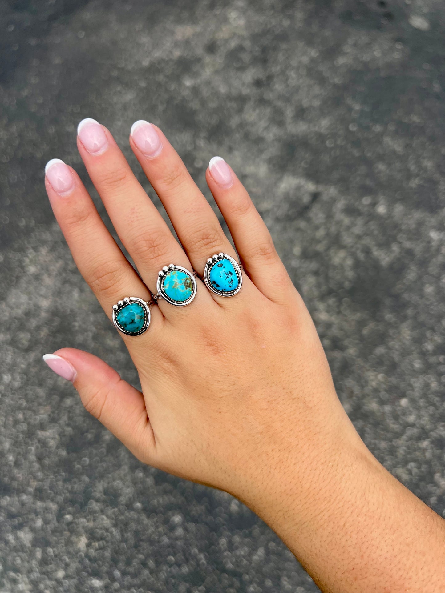 Cheyenne Genuine Turquoise Ring