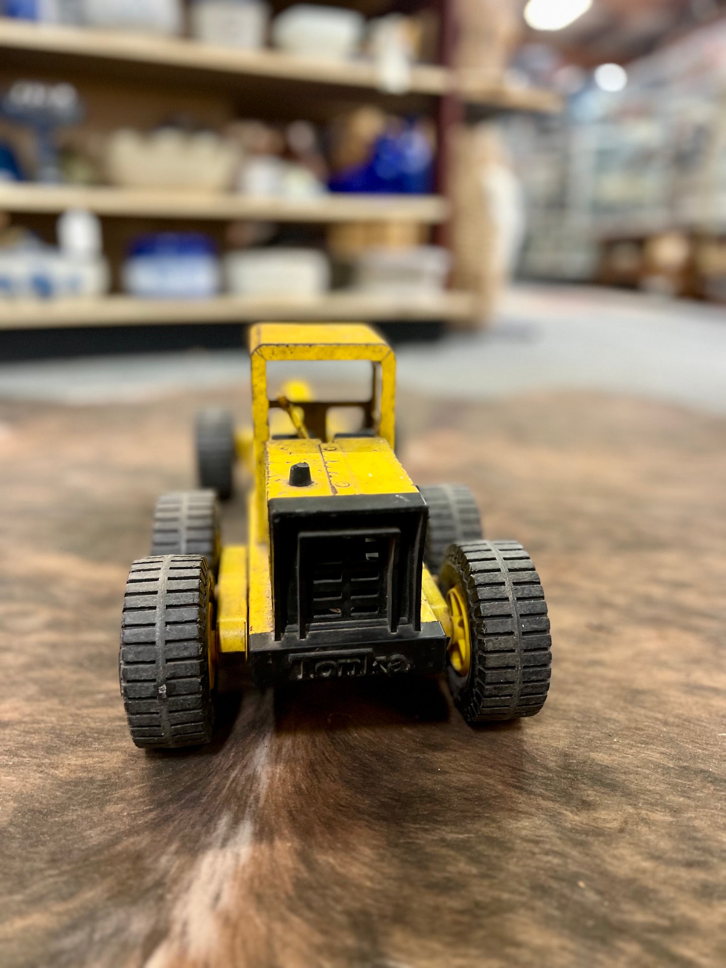 Vintage Tonka Road Grader (Missing blade)