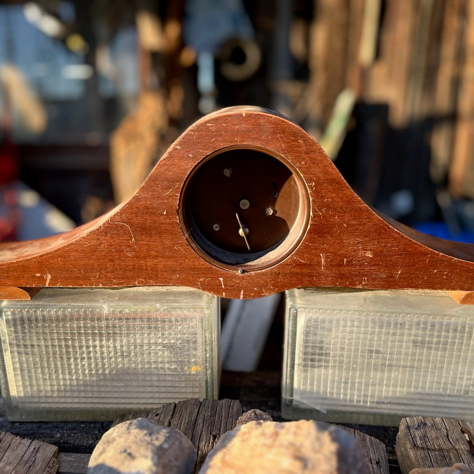 Vintage Ingraham 8-Day Wind-Up Mantle Clock