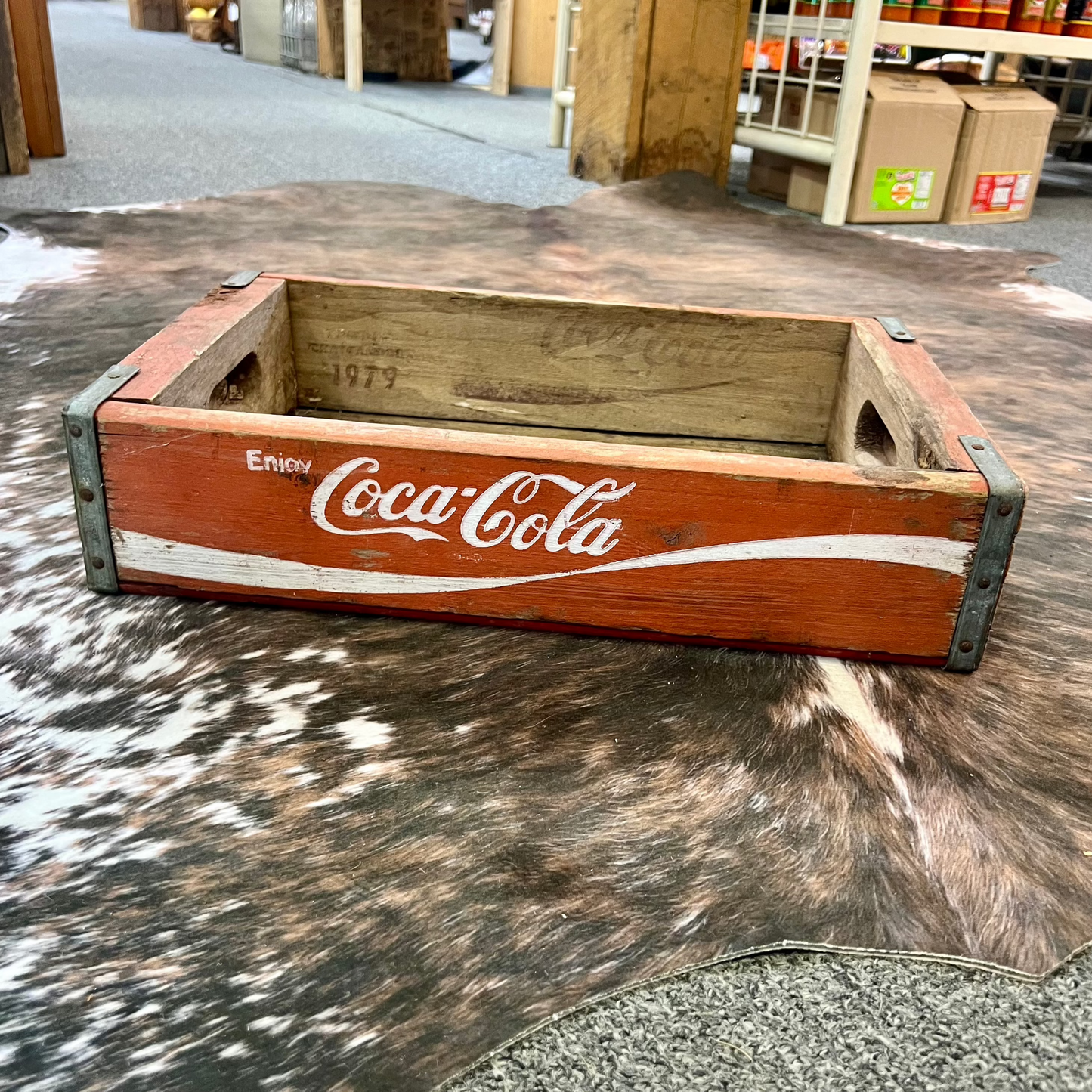 Vintage Coca Cola Crate 1979 Chattanooga