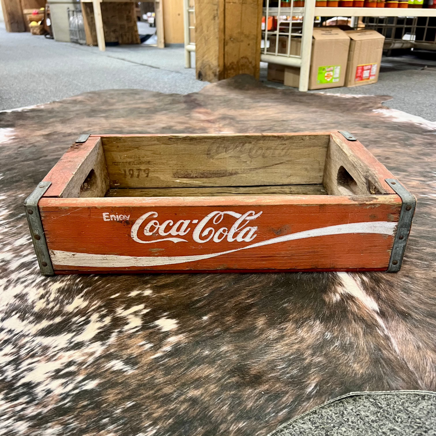 Vintage Coca Cola Crate 1979 Chattanooga