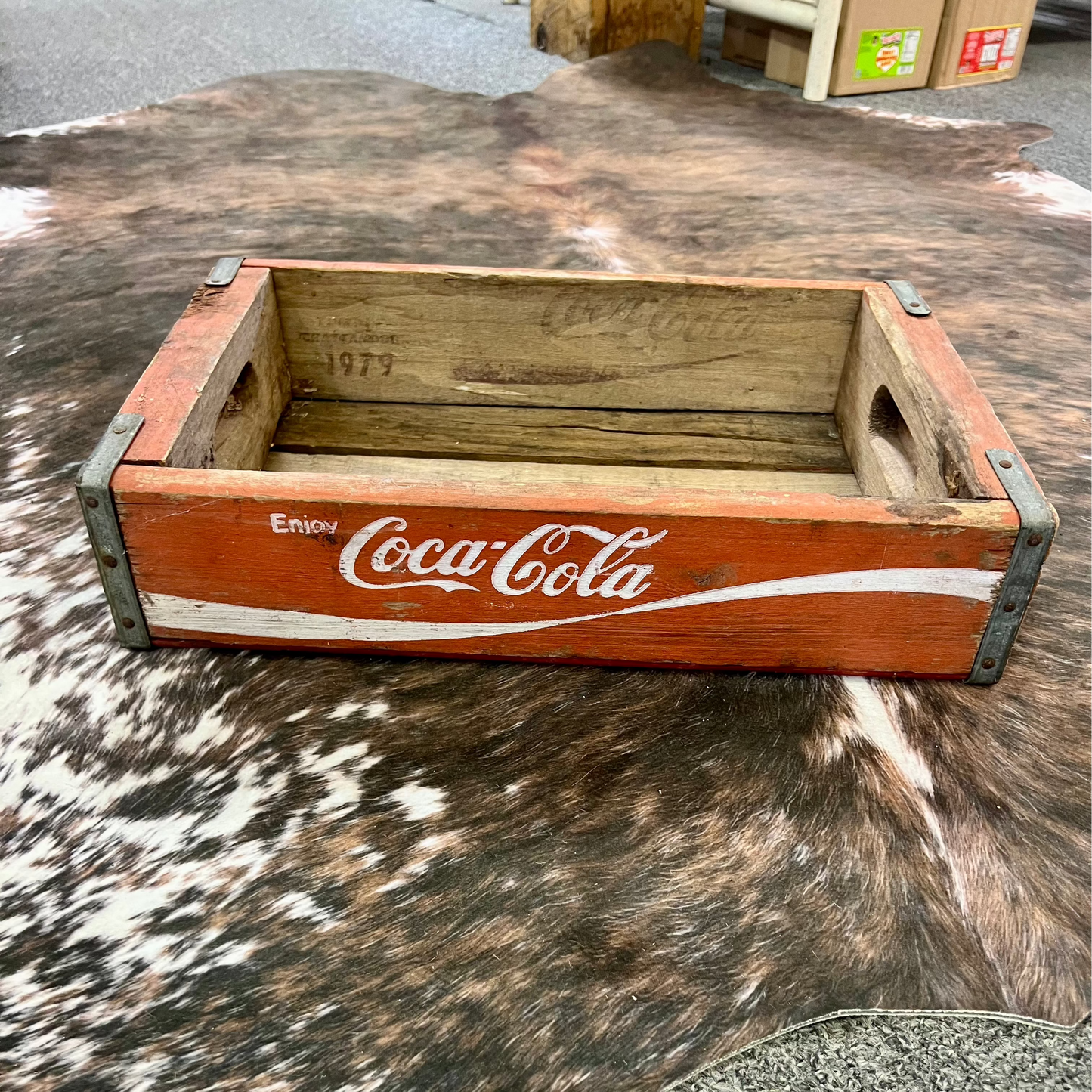 Vintage Coca Cola Crate 1979 Chattanooga