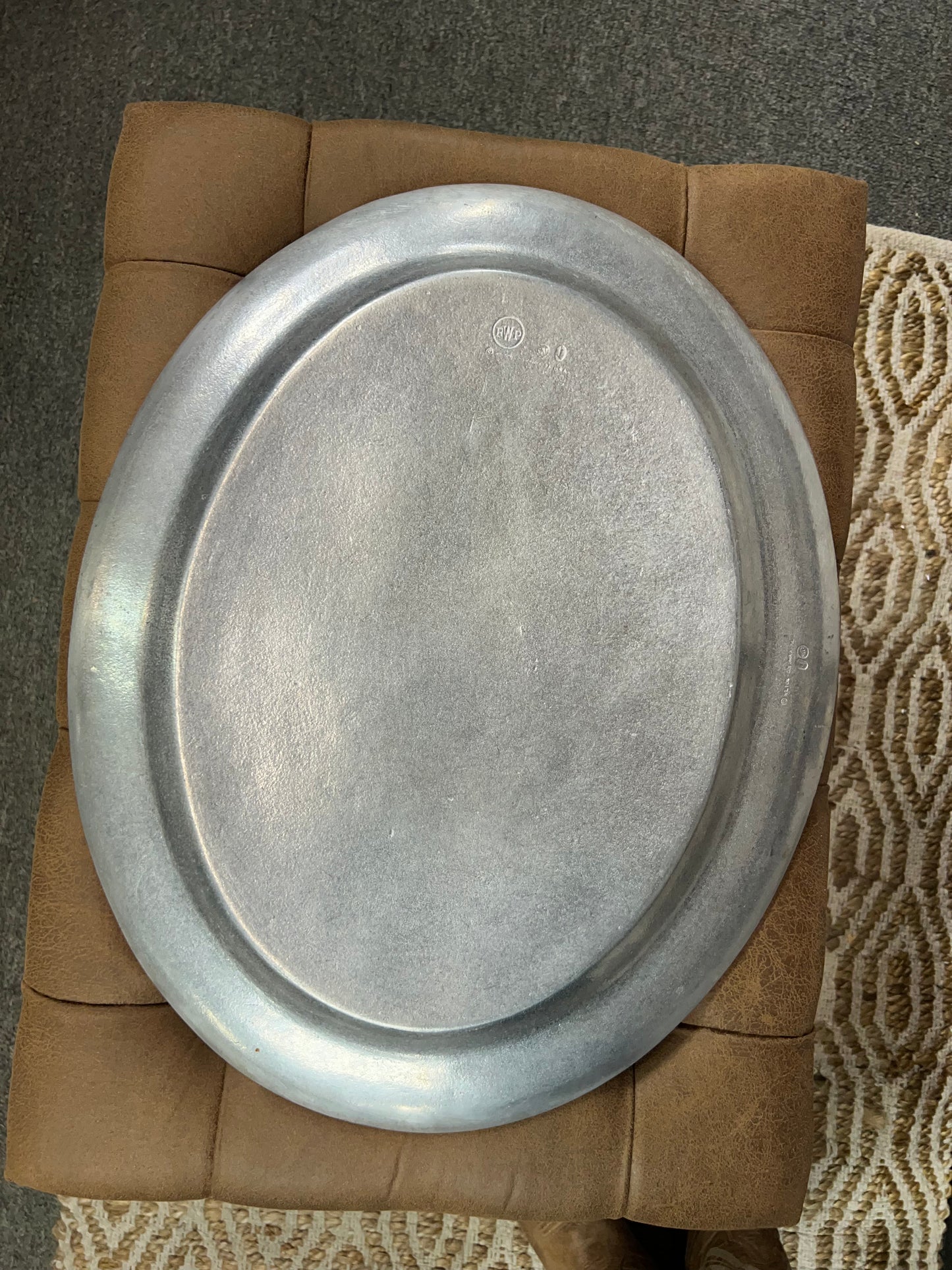 Pewter Audubon Golf Classic Platter