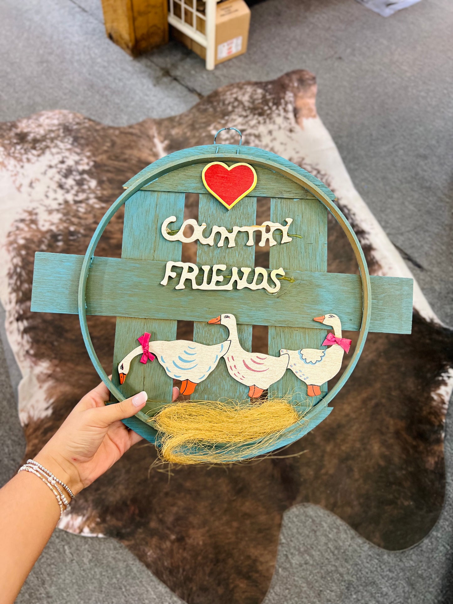 Country Friends Goose Sign