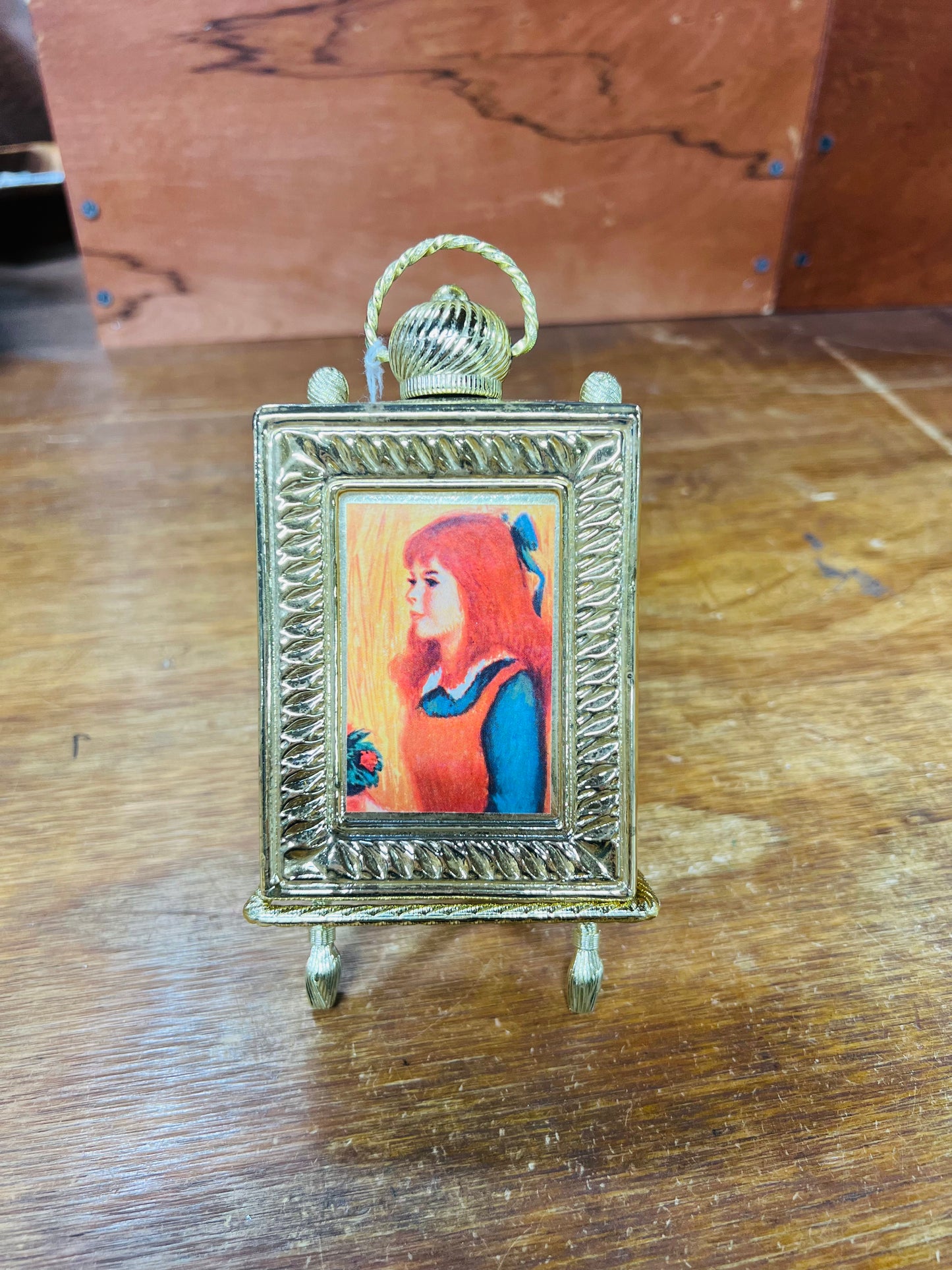 Vintage Avon Picture Frame with Stand & Box!