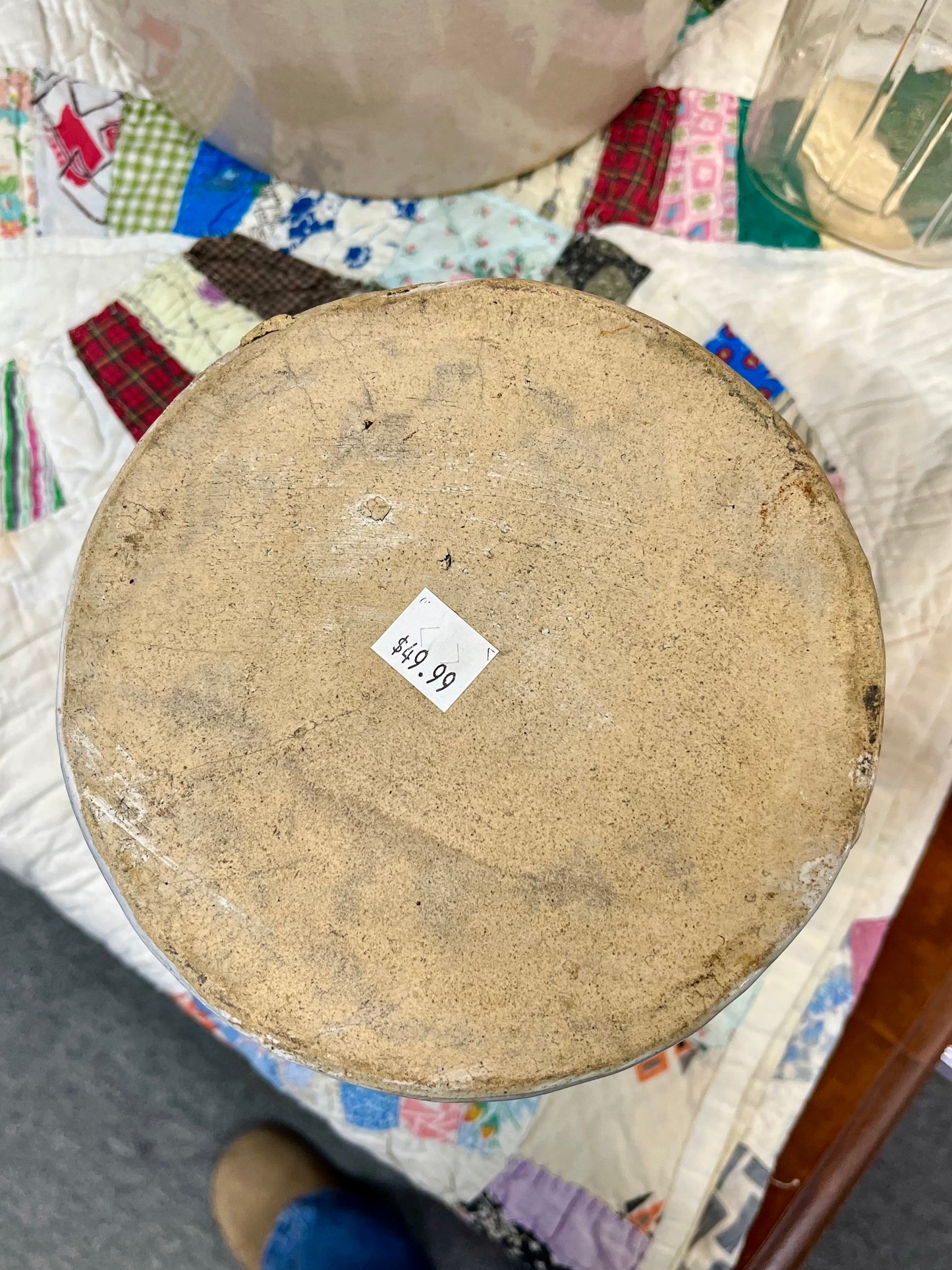 Small Brown/Beige Crock