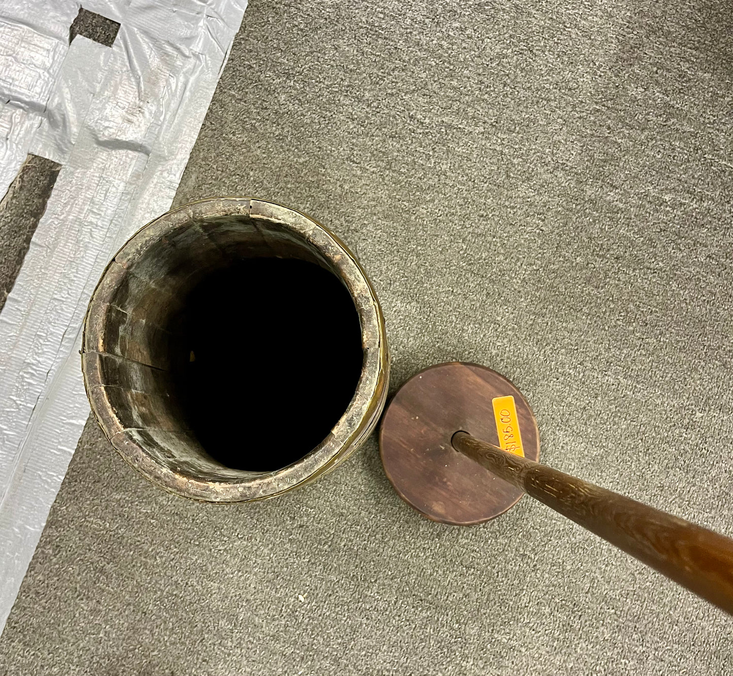 Wooden Butter Churn