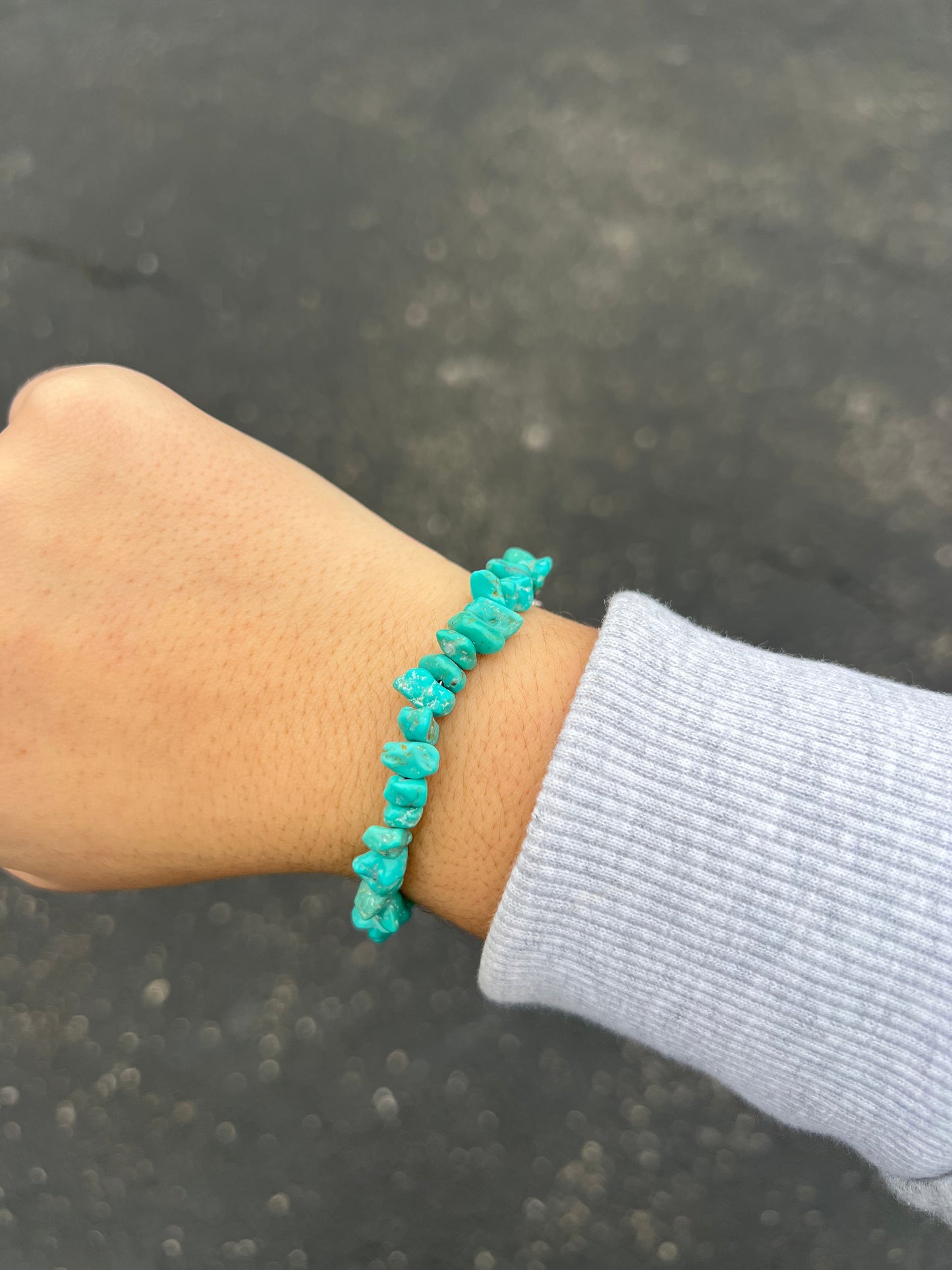 Genuine Turquoise Nugget Bracelet