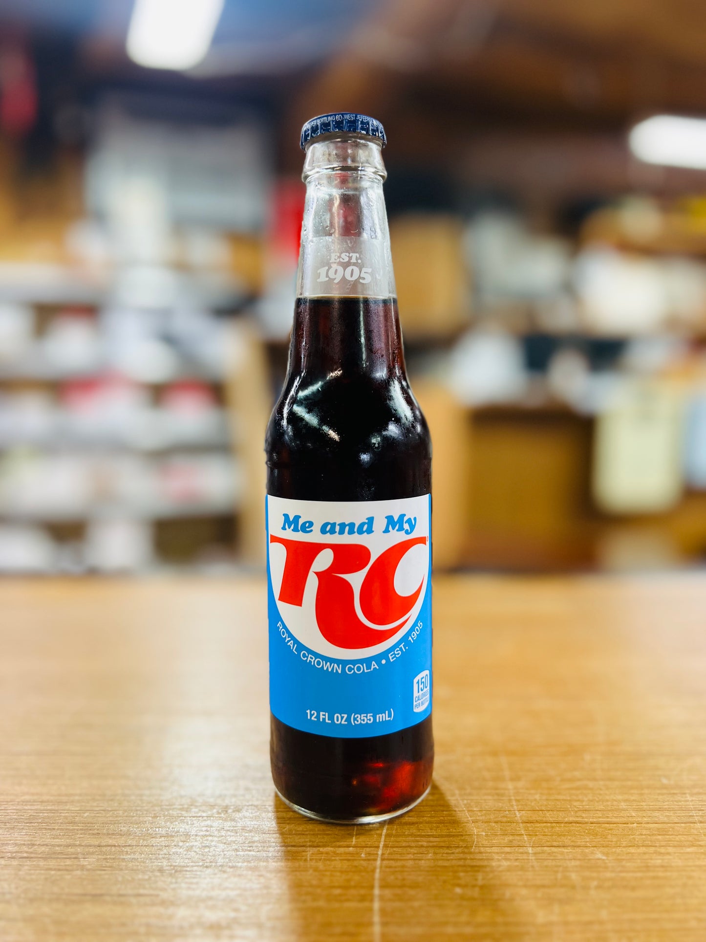 RC Royal Crown Cola Glass Bottle Soft Drink (New)