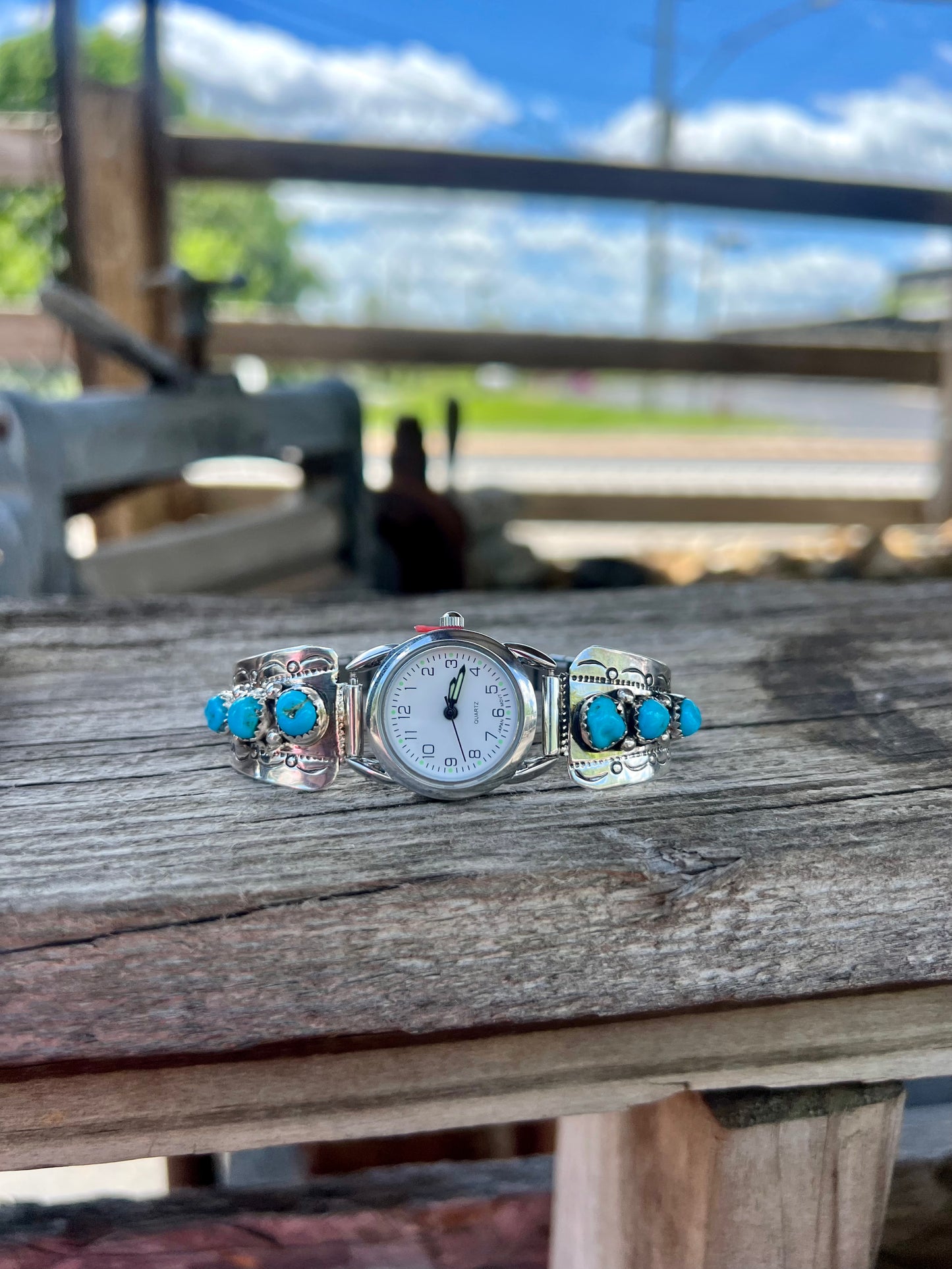 Ladies Sleeping Beauty Turquoise Watch