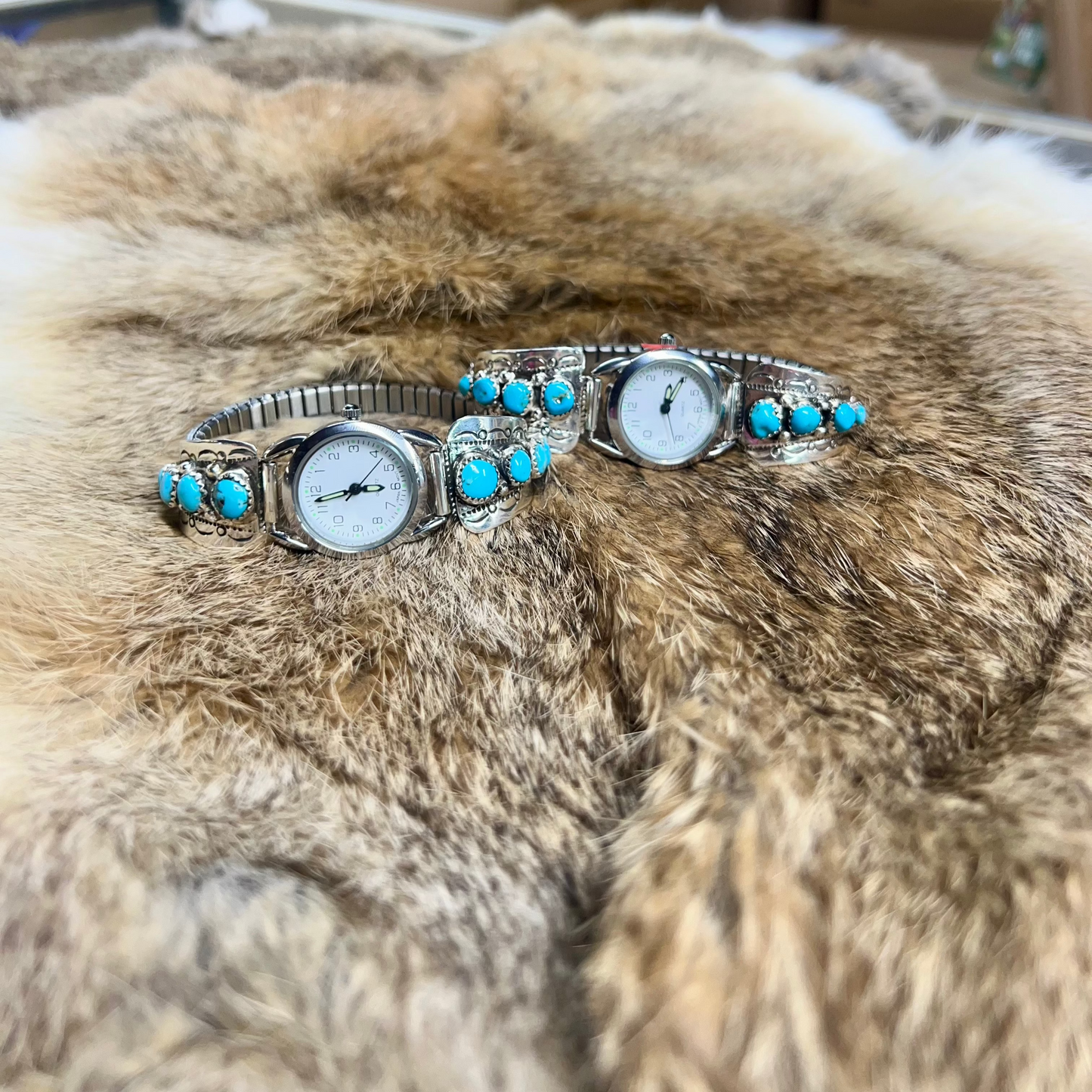 Ladies Sleeping Beauty Turquoise Watch