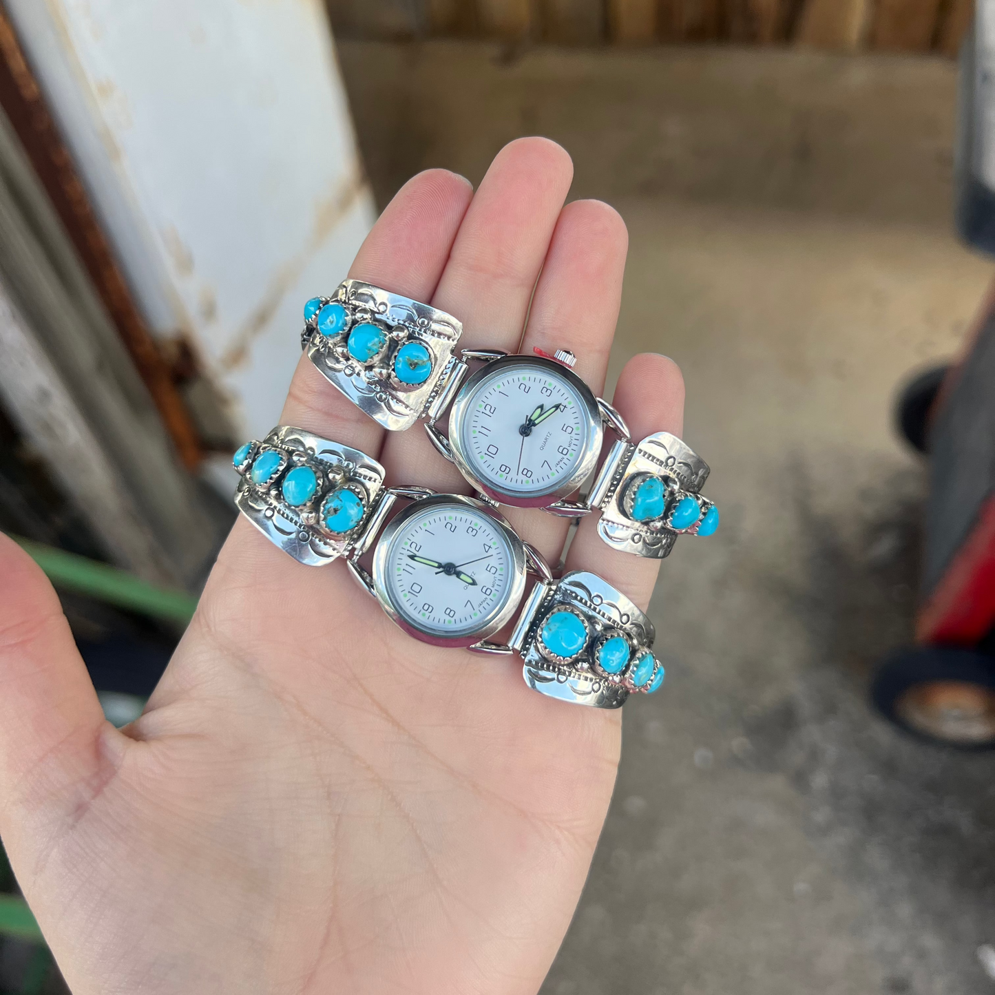 Ladies Sleeping Beauty Turquoise Watch