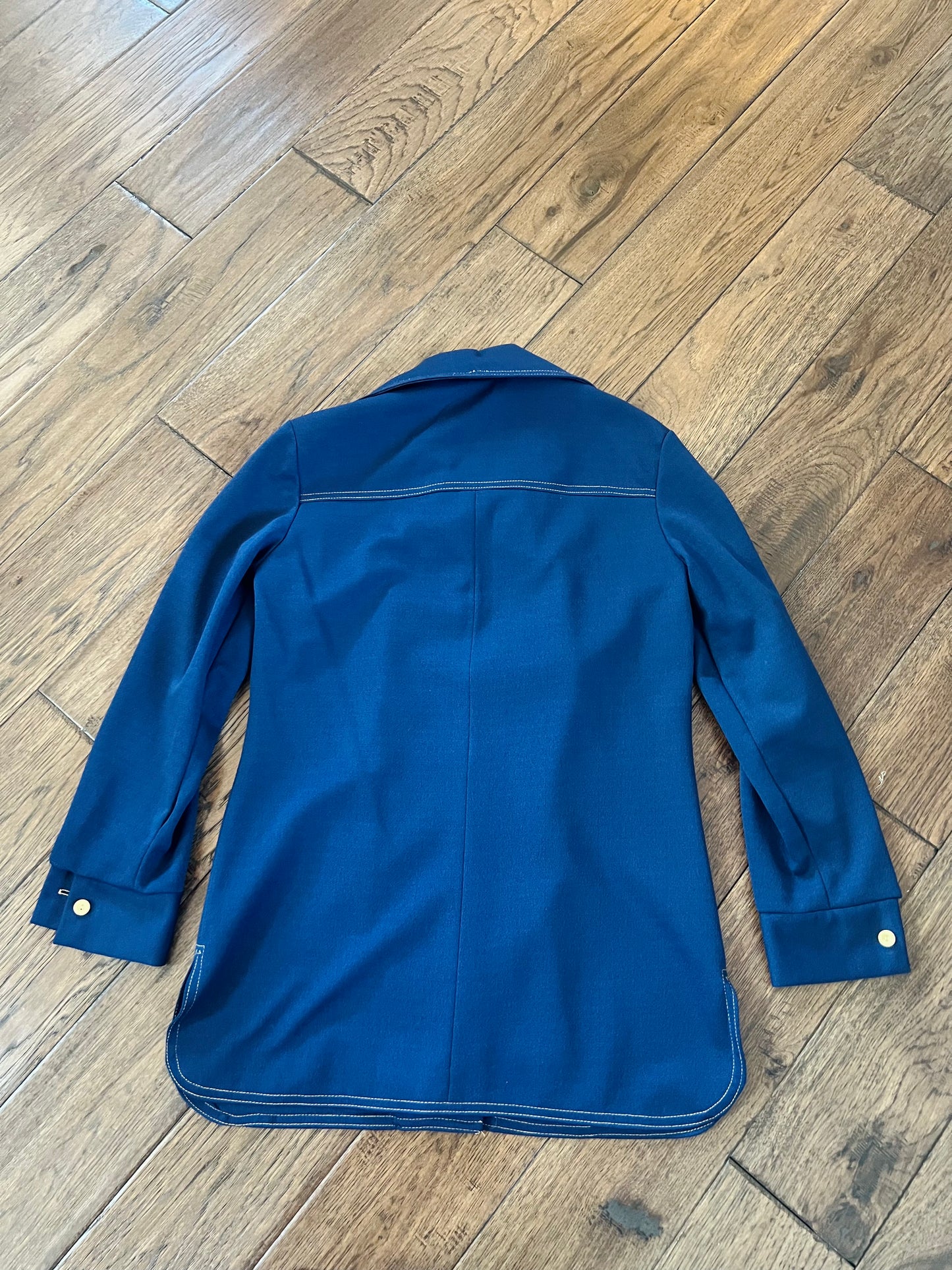 Vintage Lee Morton Chicago Blue Button Up Shirt