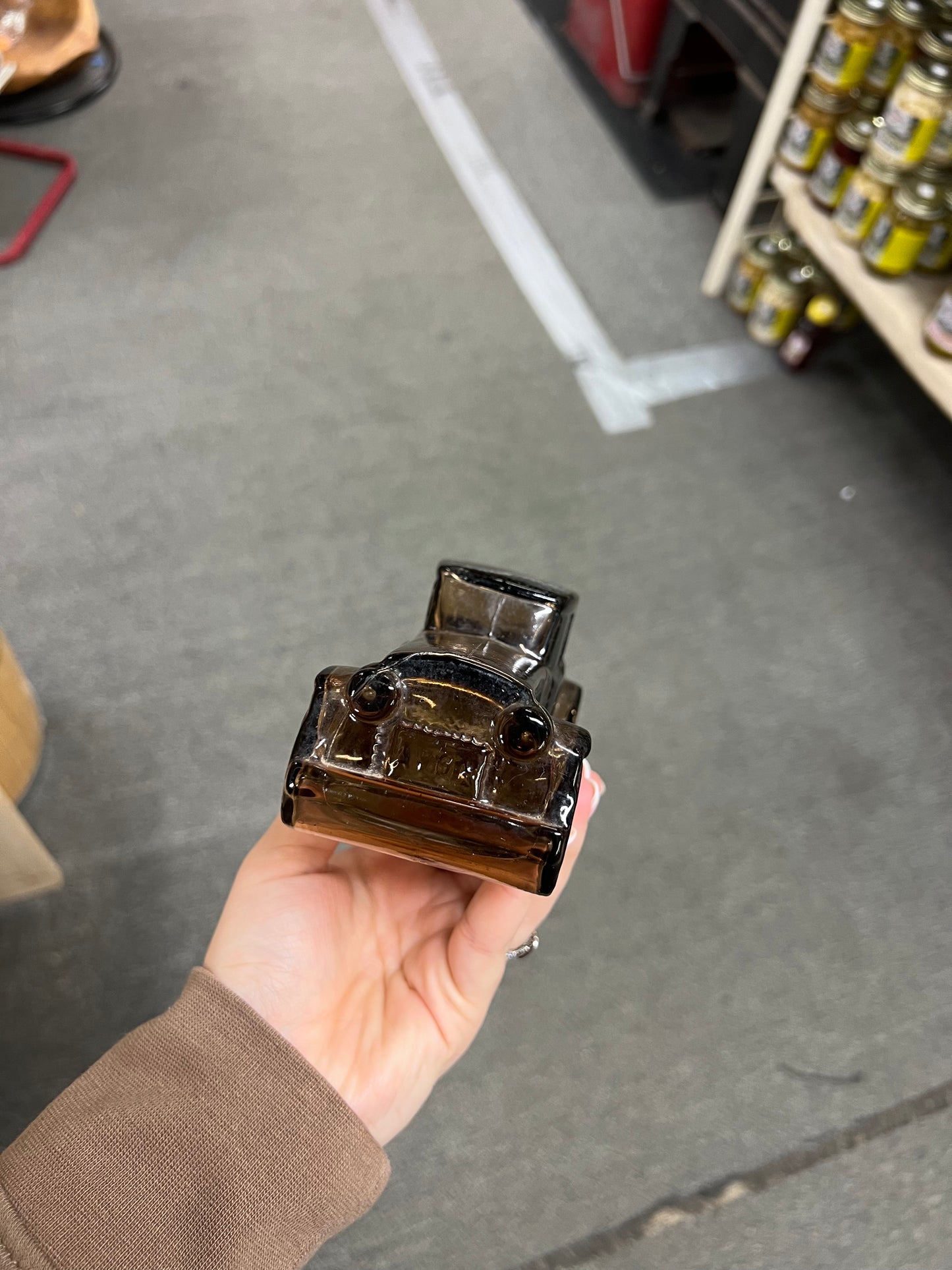 Vintage Avon Sterling Six Car Amber