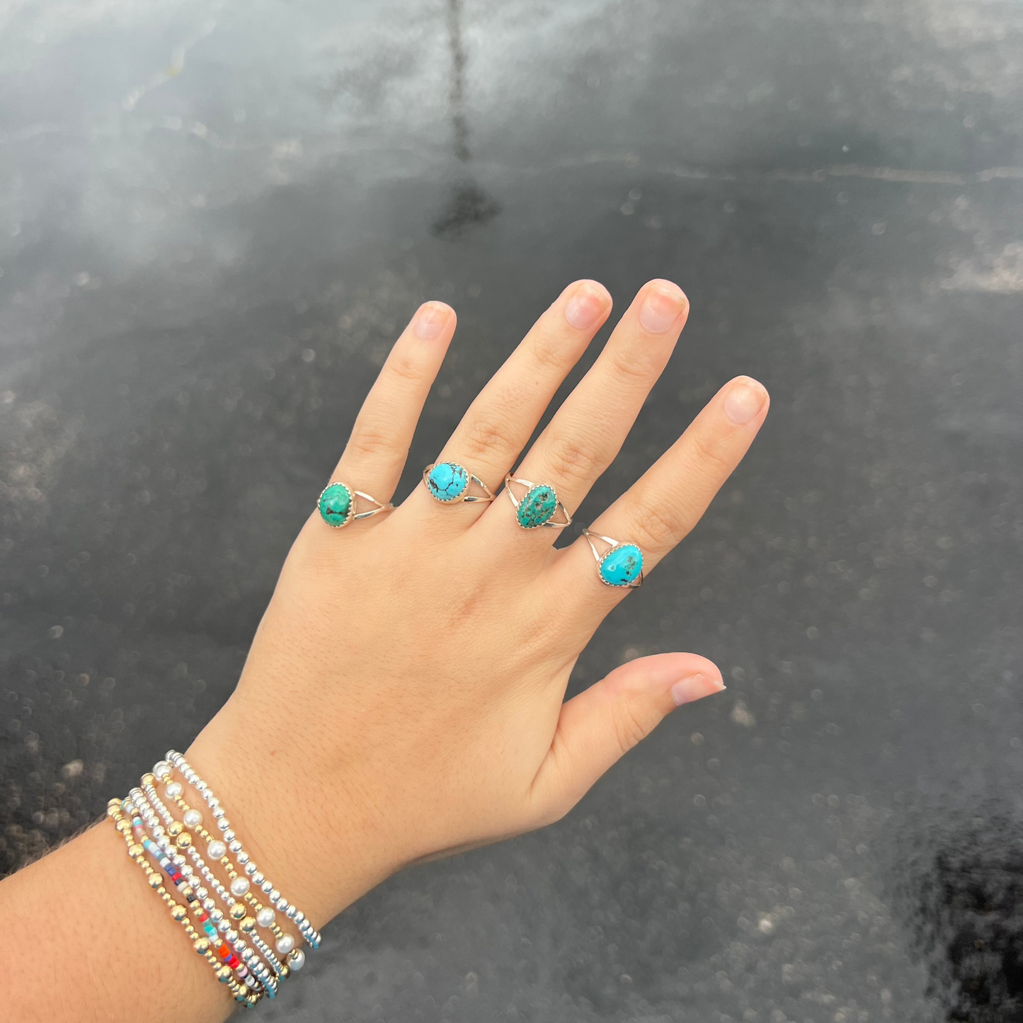 The Buckeye Kingman Turquoise Sterling Silver Ring