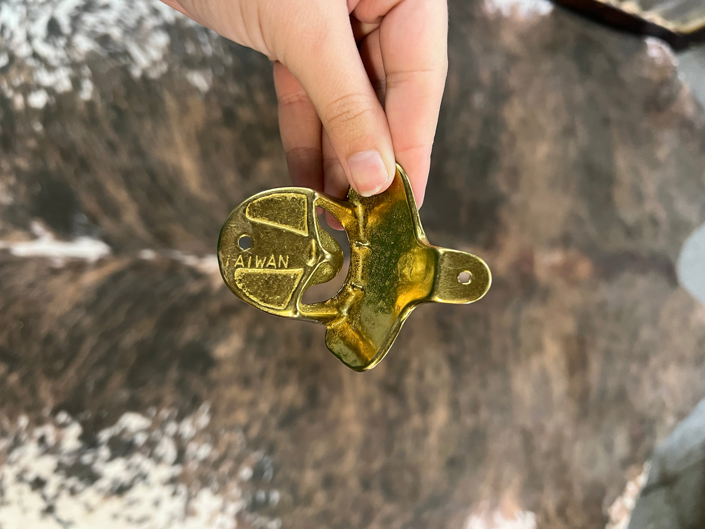 Drink Coca Cola Gold Color Bottle Opener Wall mount