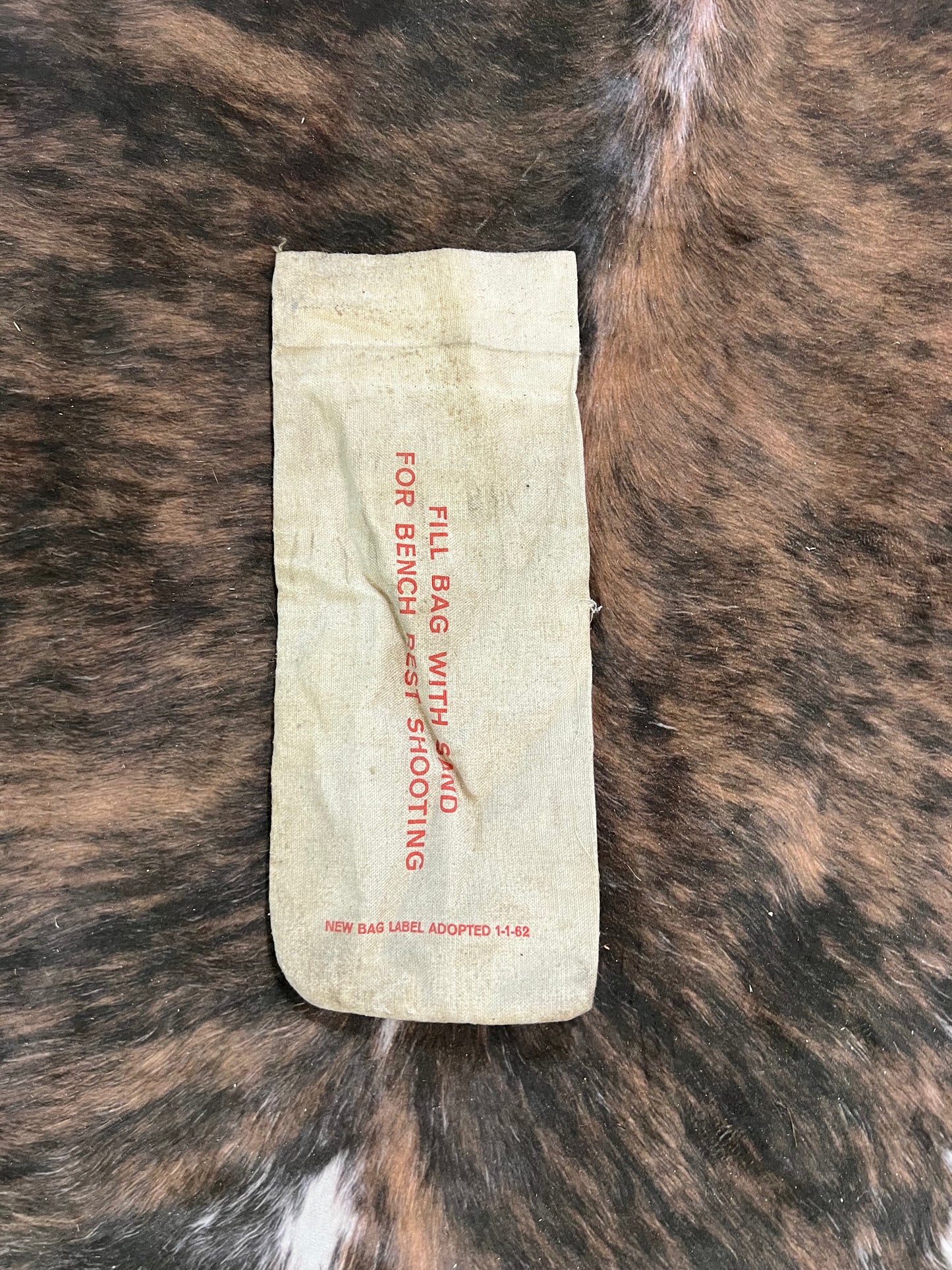 Vintage Lawrence Brand Dutch Boy Chilled Lead Shot National Lead Company Canvas Bag