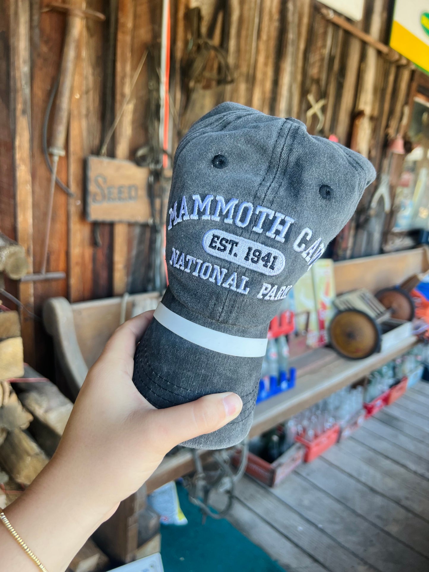 Mammoth Cave National Park T Shirt and Hat Combo