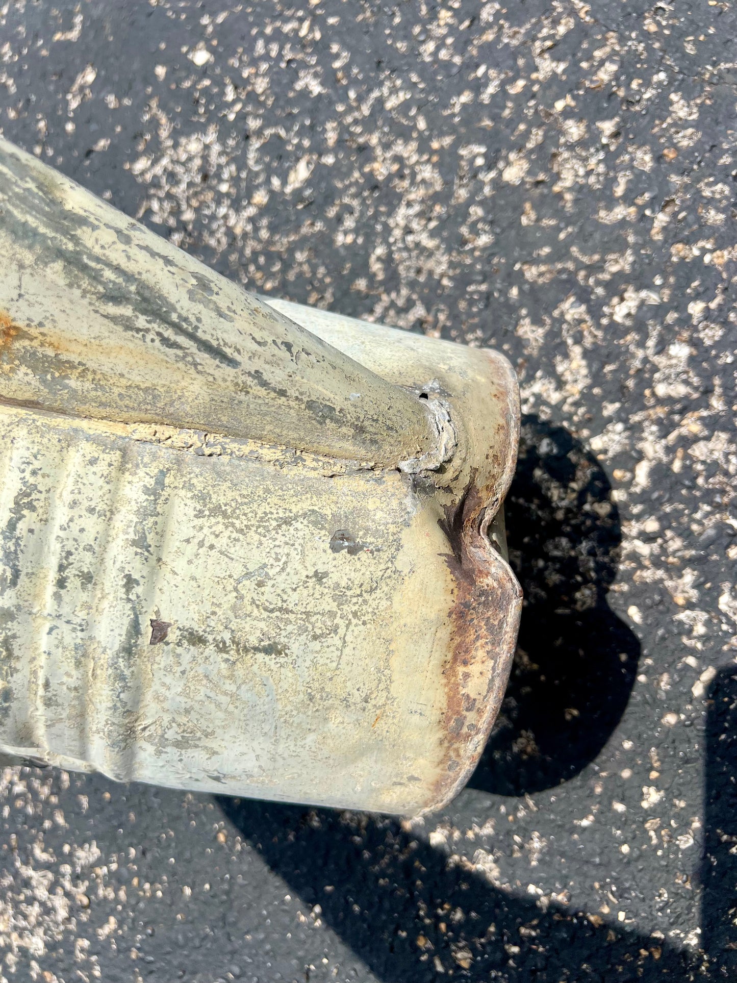 Vintage Galvanized Metal Watering Can